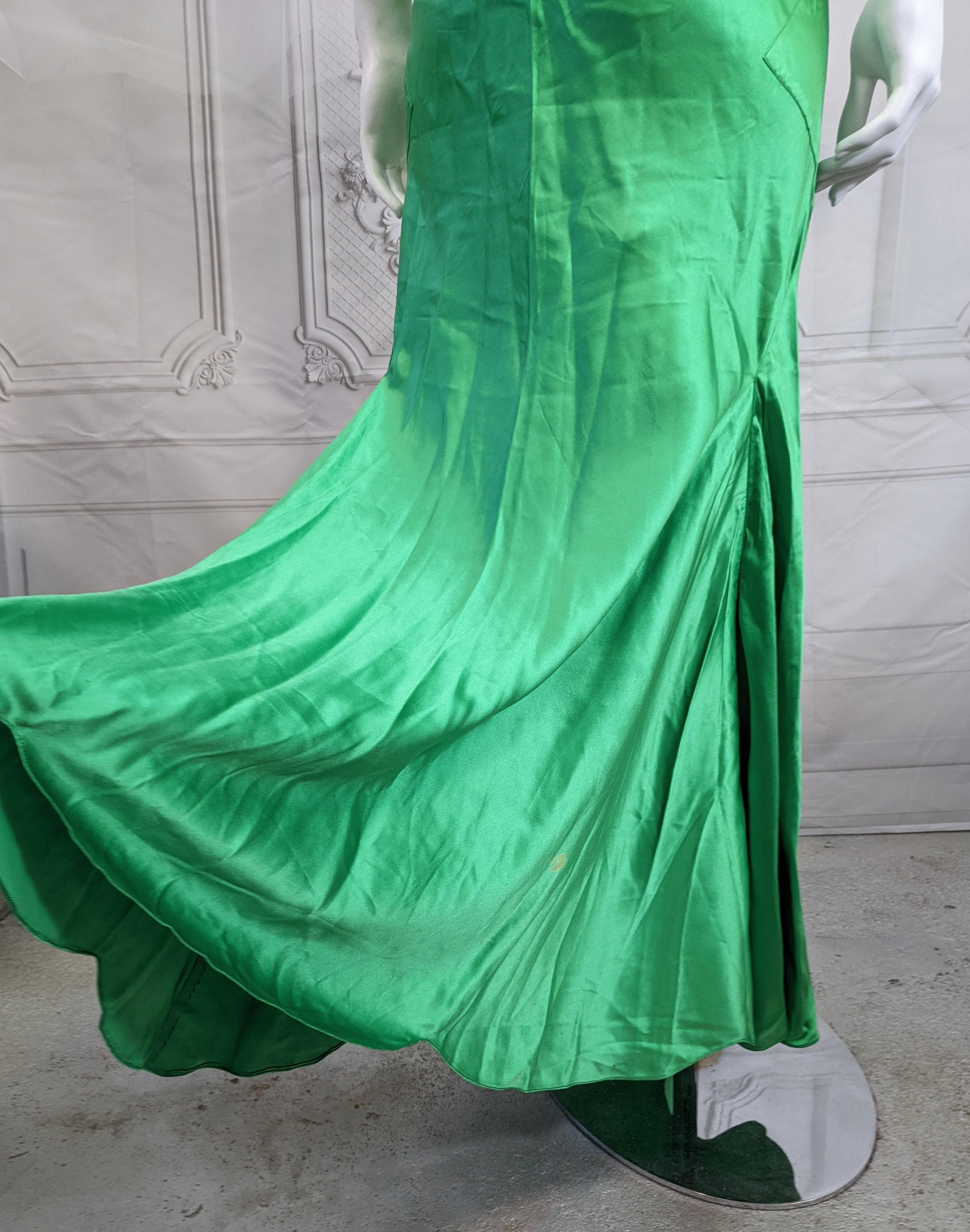 Rare Jeanne Lanvin Art Deco Tulle Gown For Sale 11