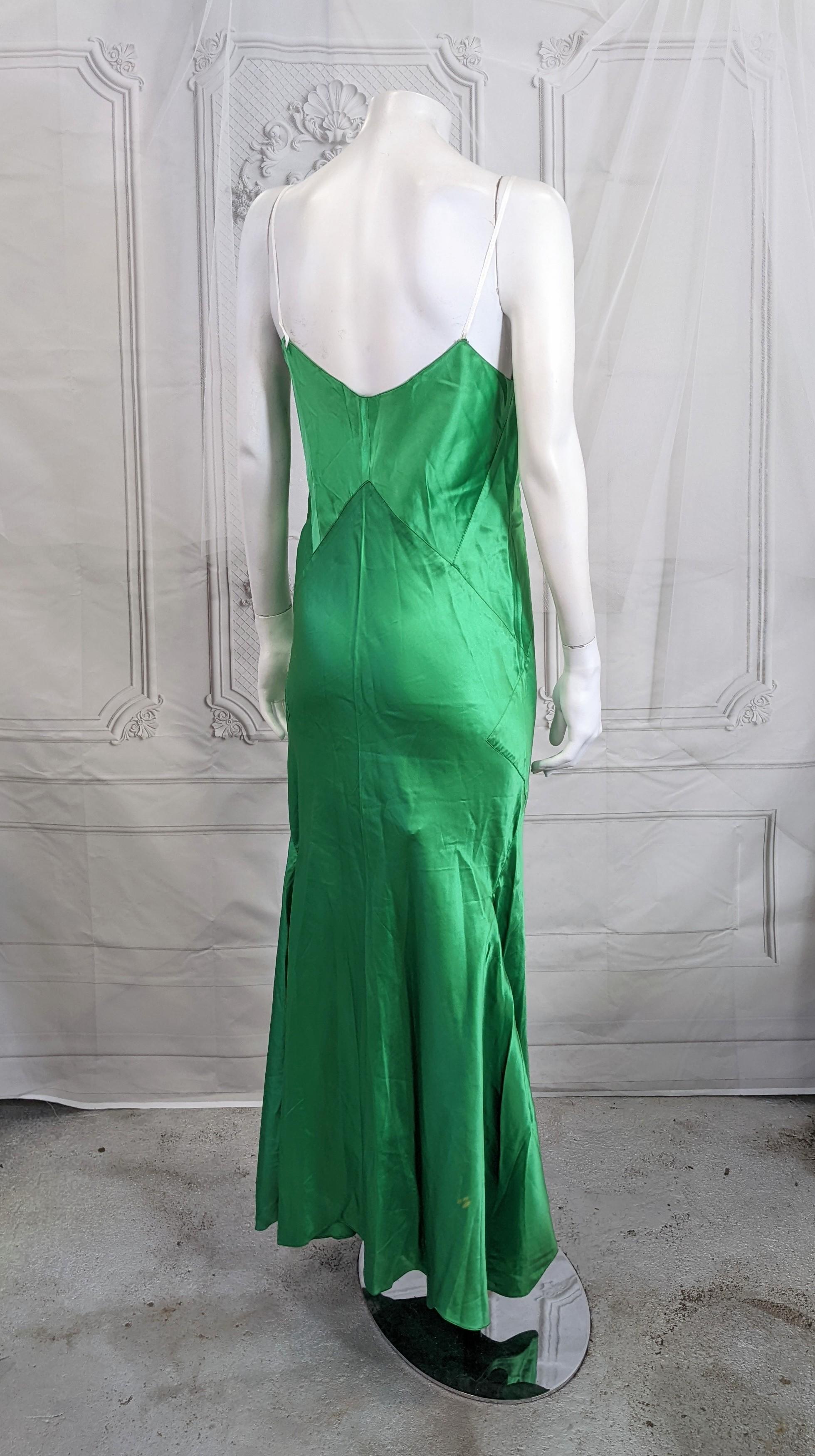 Rare Jeanne Lanvin Art Deco Tulle Gown For Sale 12