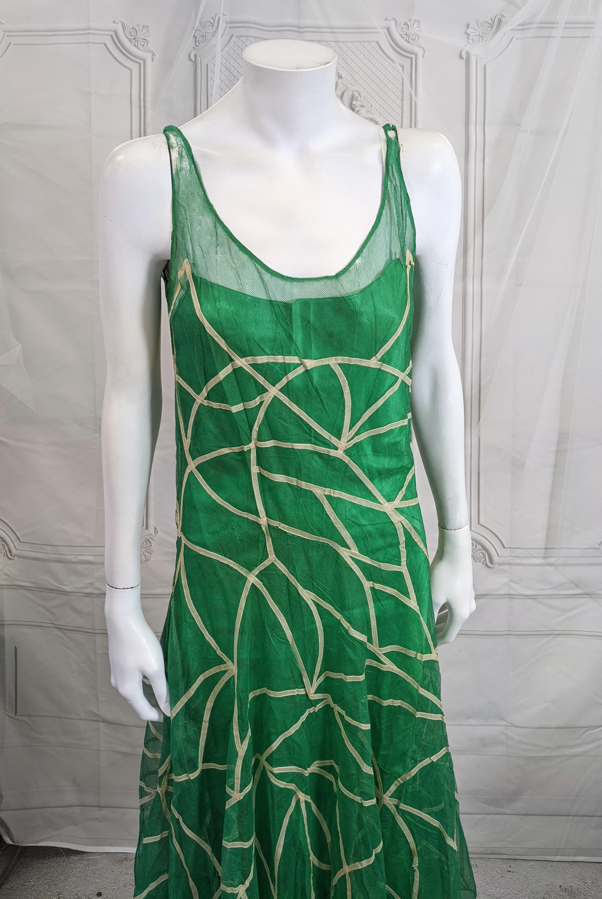 art deco gown