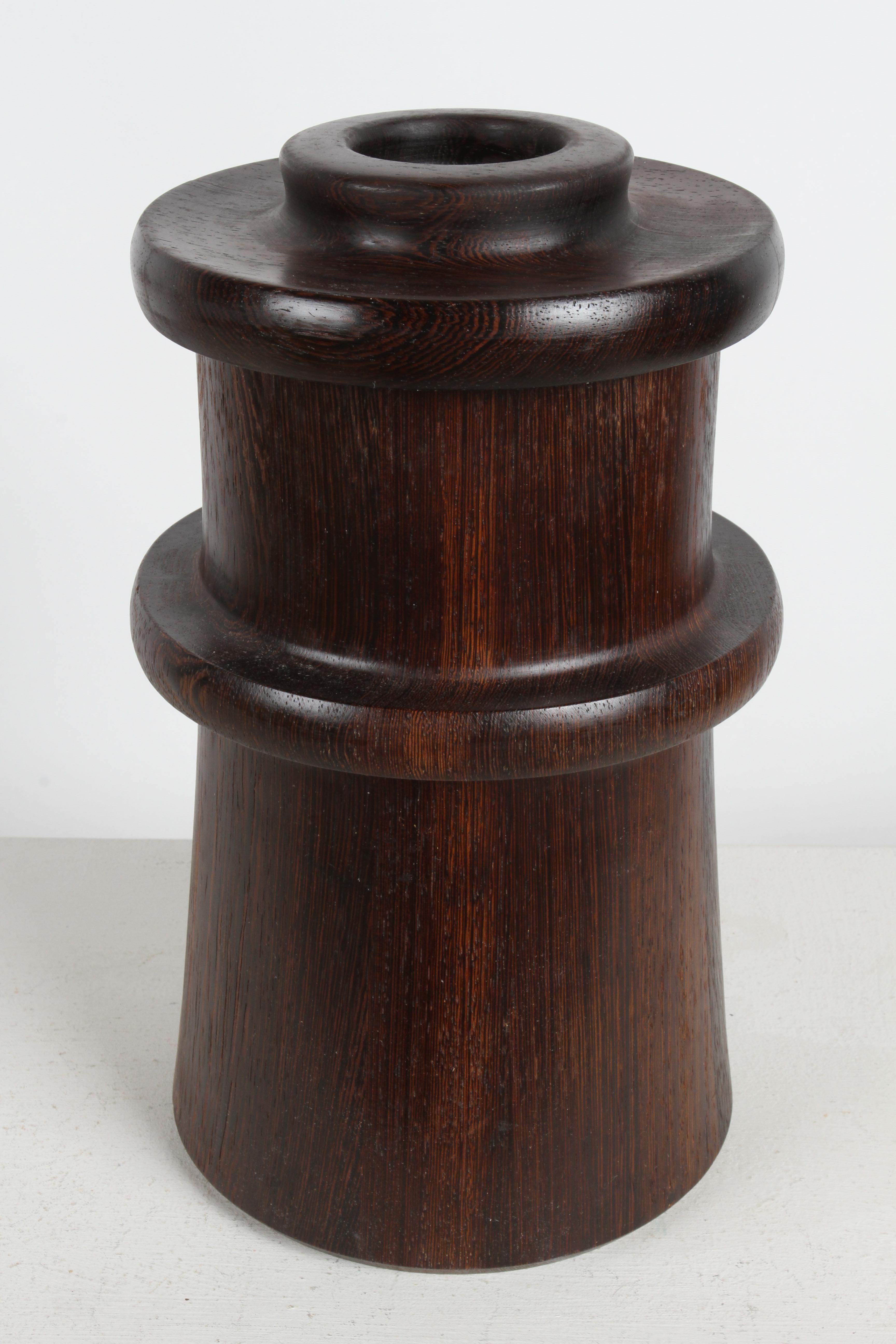 Rara Cubitera moderna danesa de madera de wengué Jens H. Quistgaard Dansk Dinamarca, años 60 en venta 6
