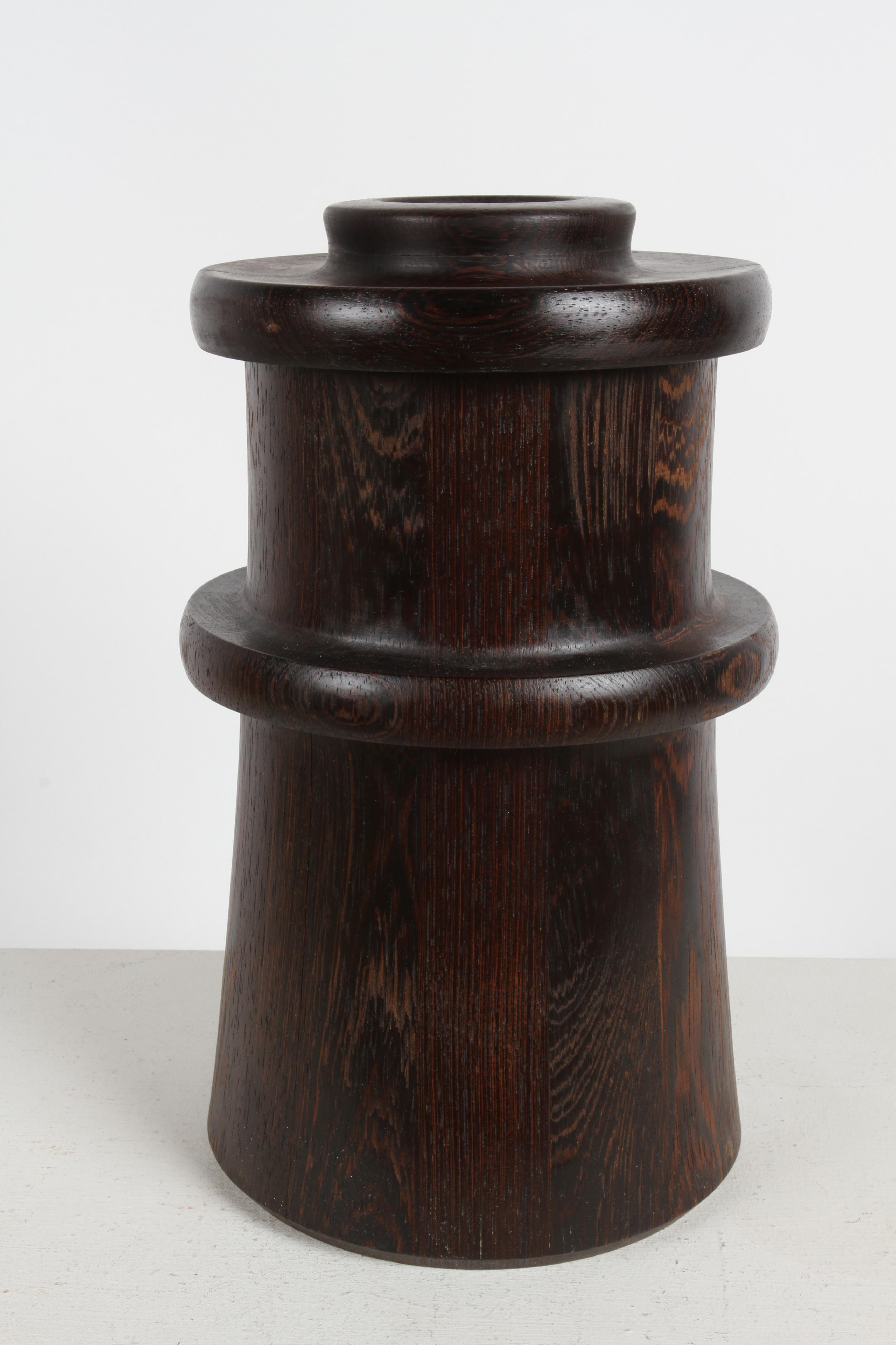 Rara Cubitera moderna danesa de madera de wengué Jens H. Quistgaard Dansk Dinamarca, años 60 Escandinavo moderno en venta