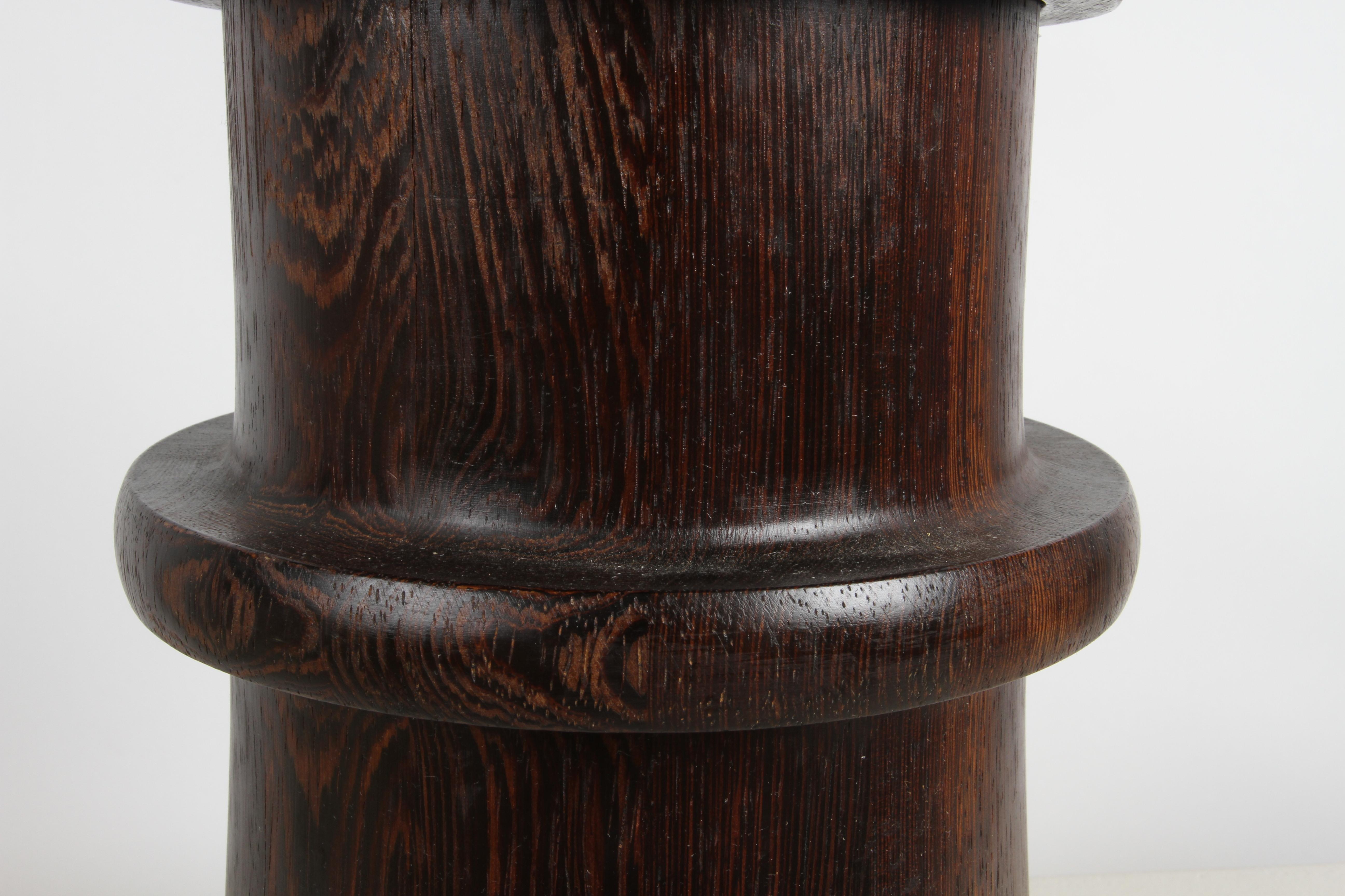 Rara Cubitera moderna danesa de madera de wengué Jens H. Quistgaard Dansk Dinamarca, años 60 mediados del siglo XX en venta