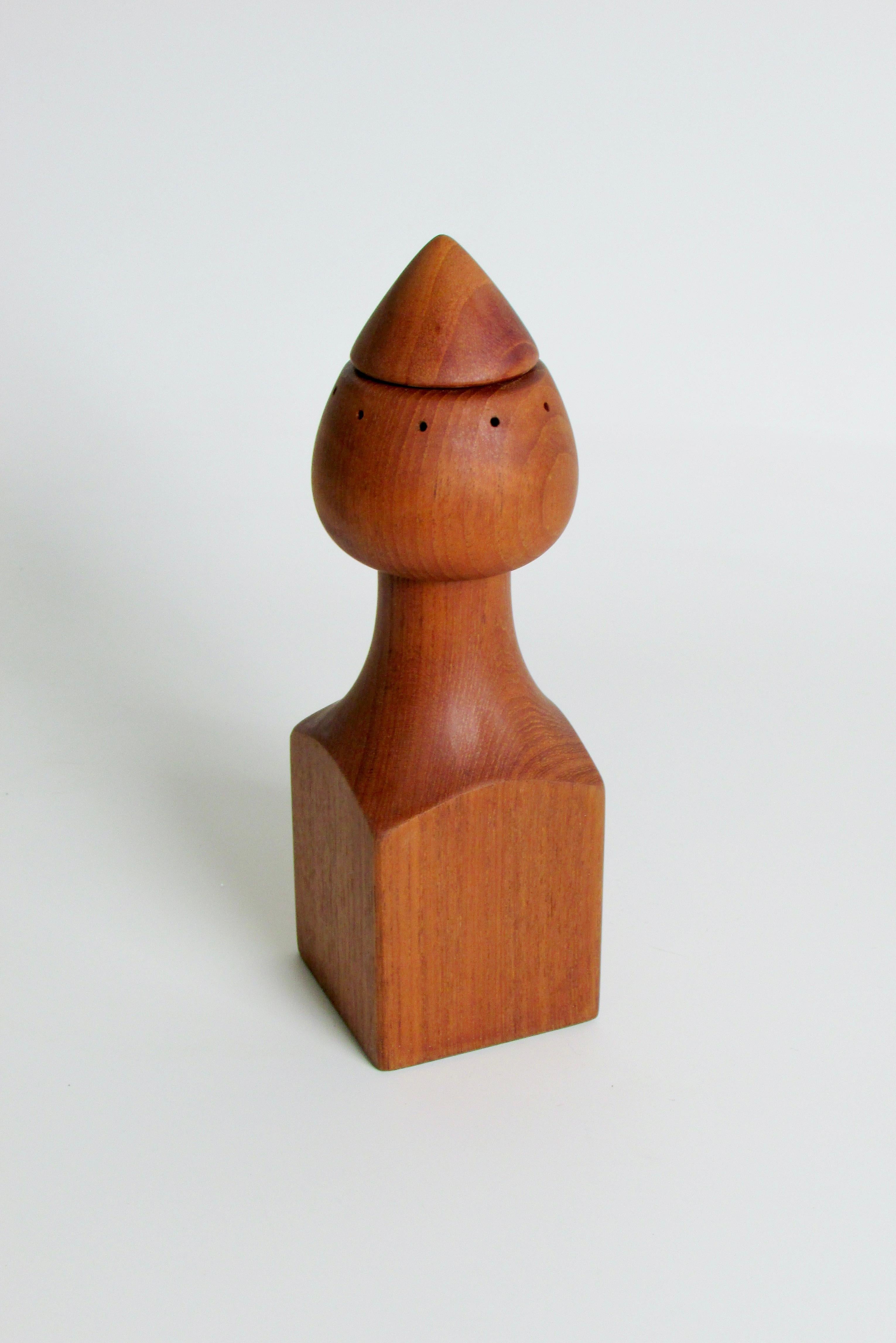 Mid-Century Modern Rare Jens Quistgaard Dansk Design Denmark Salt Shaker Peppermill For Sale