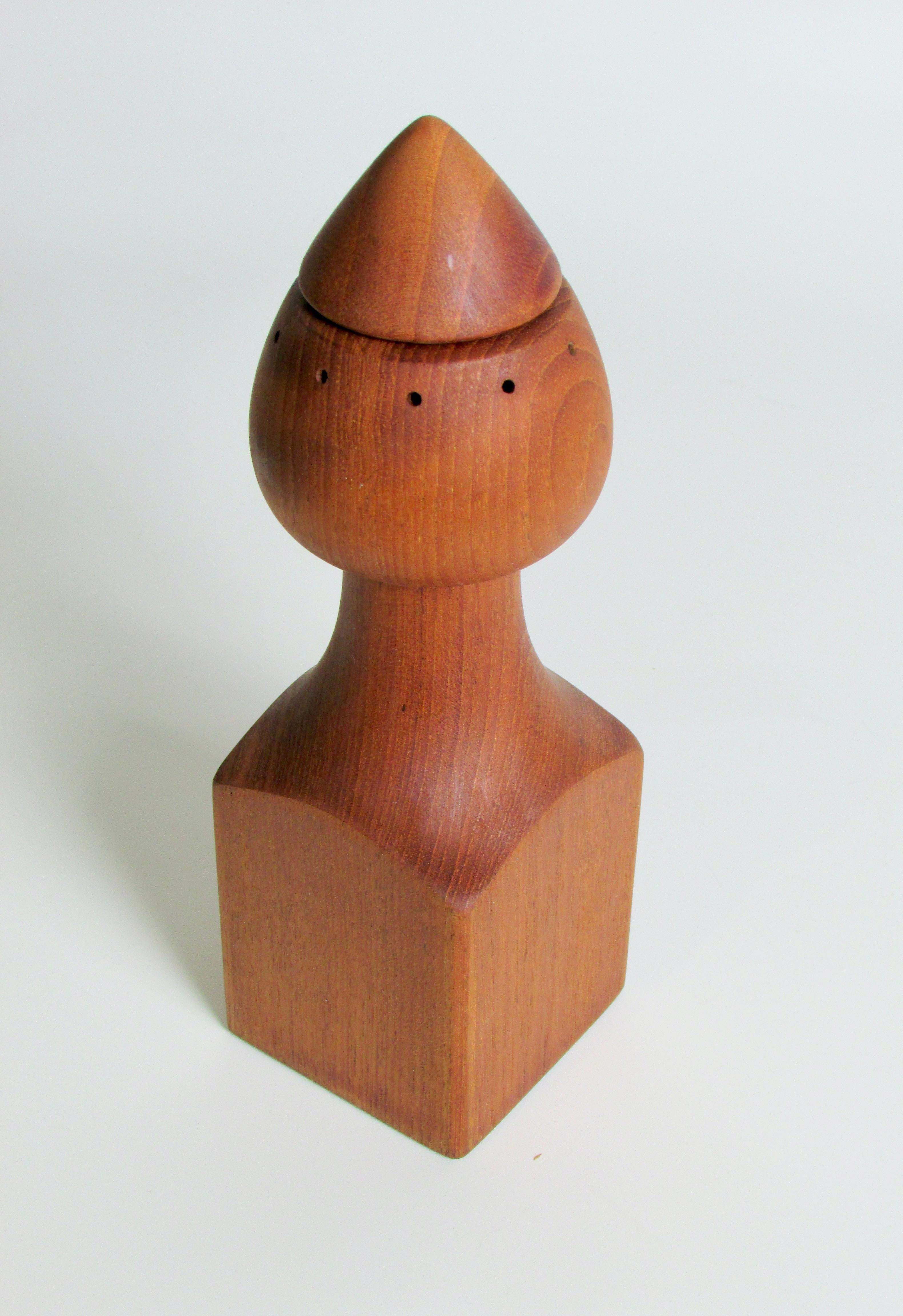 Wood Rare Jens Quistgaard Dansk Design Denmark Salt Shaker Peppermill For Sale