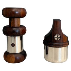 Rare Jens Quistgaard Rosewood Peppermills for Dansk