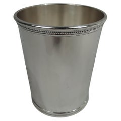 Rare JFK-Era Sterling Silver Mint Julep Cup by Scearce of Kentucky