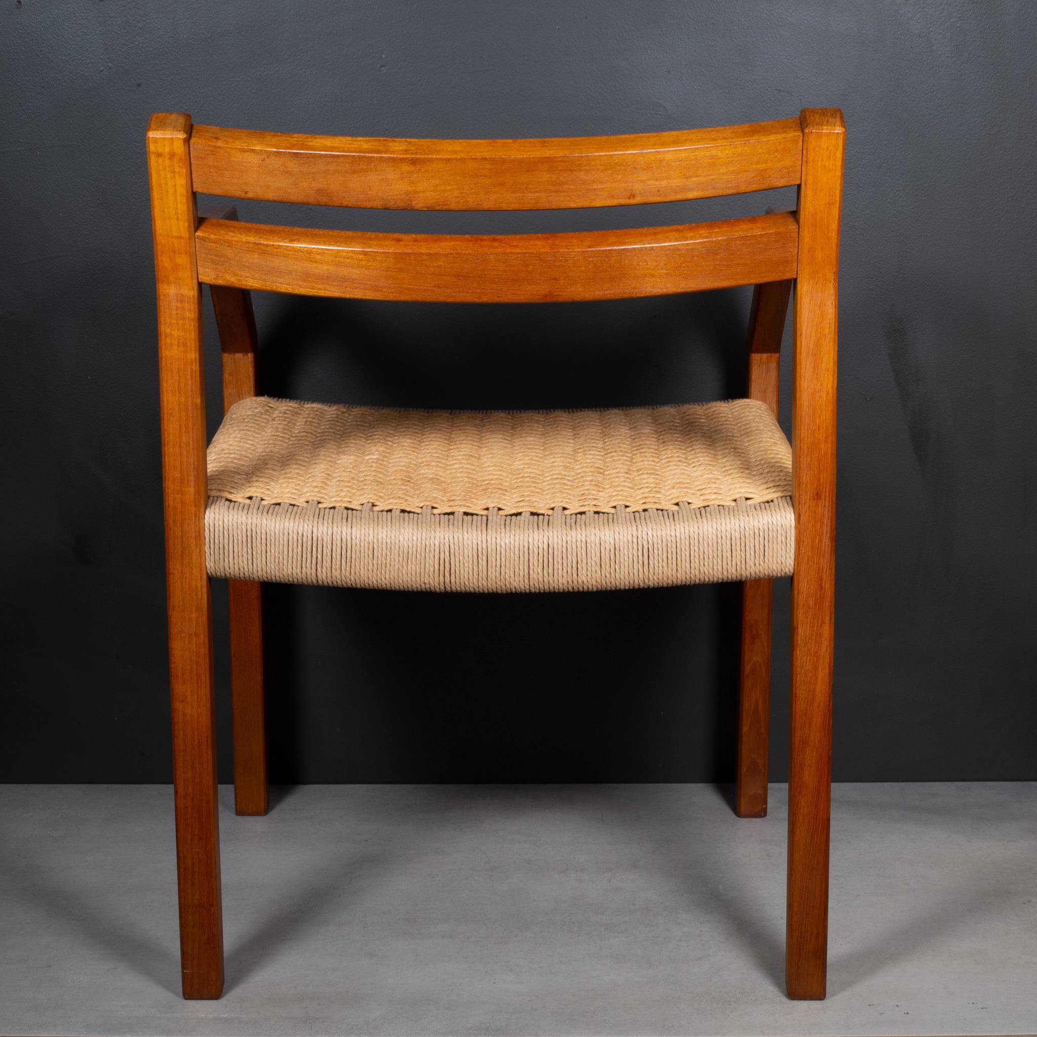 Danish Rare J.L. Moller Model #404 Dining/Desk Armchairs c.1974-Price is per piece For Sale