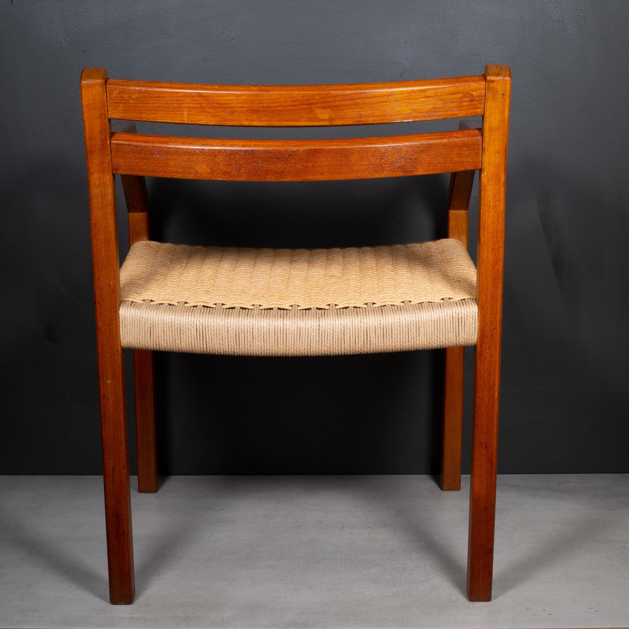 Rare J.L. Moller Model #404 Dining/Desk Armchairs c.1974-Price is per piece For Sale 1