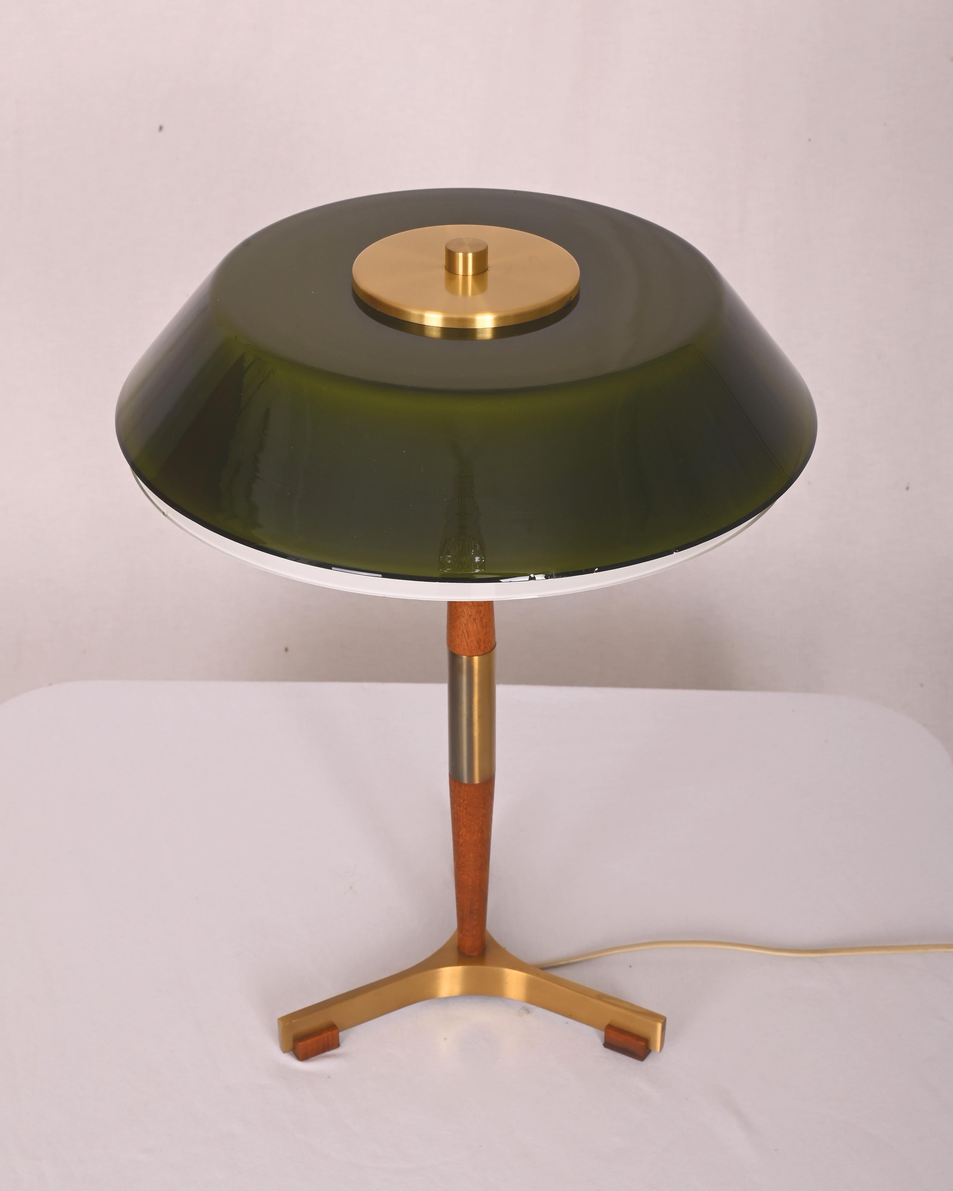 Scandinavo moderno Rara lampada da tavolo Jo Hammerborg / Fog & Mørup Model No. in vendita