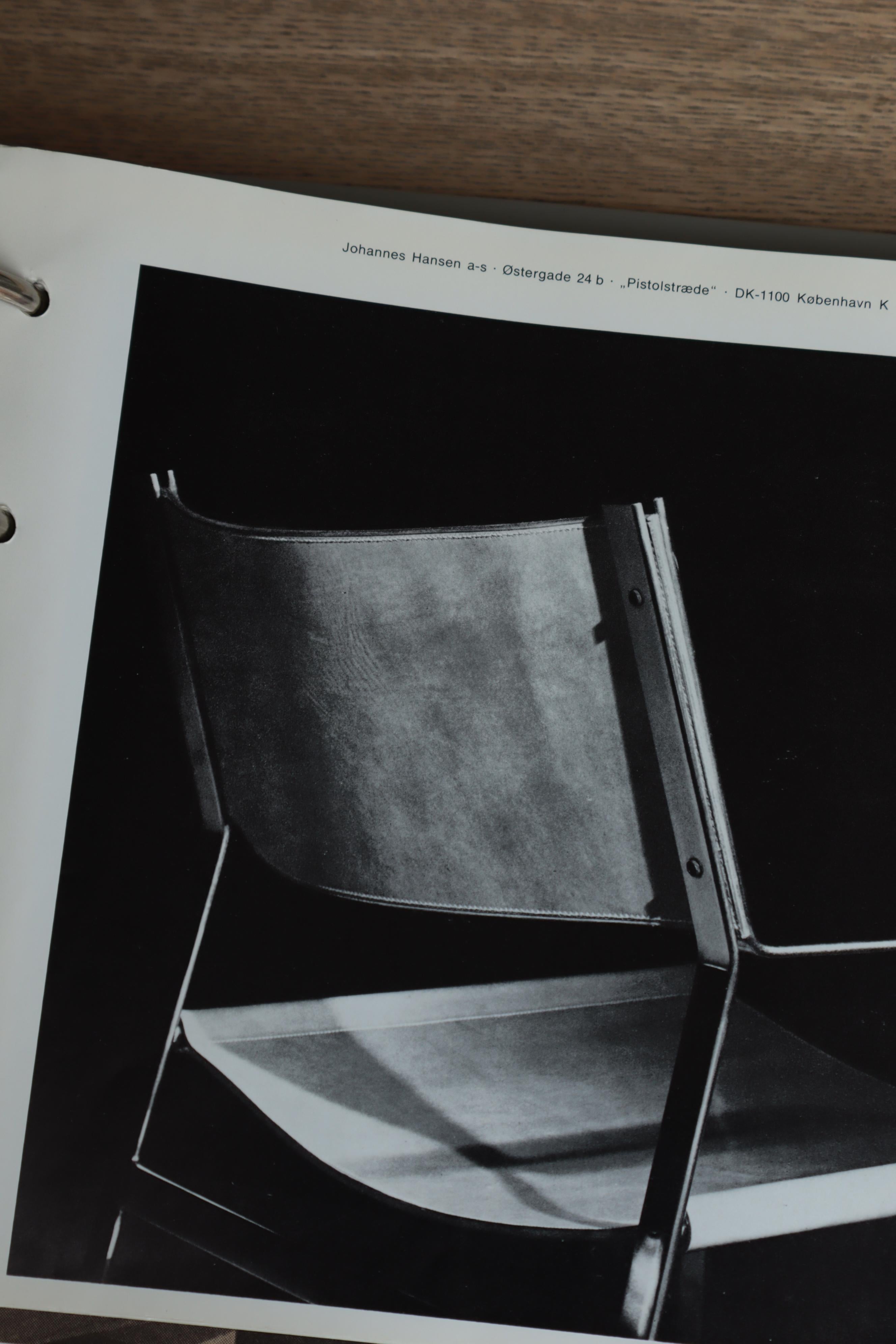 Raro catalogo/libro dei produttori di Johannes Hansen & Hans J. Wegner, anni '60 in vendita 6