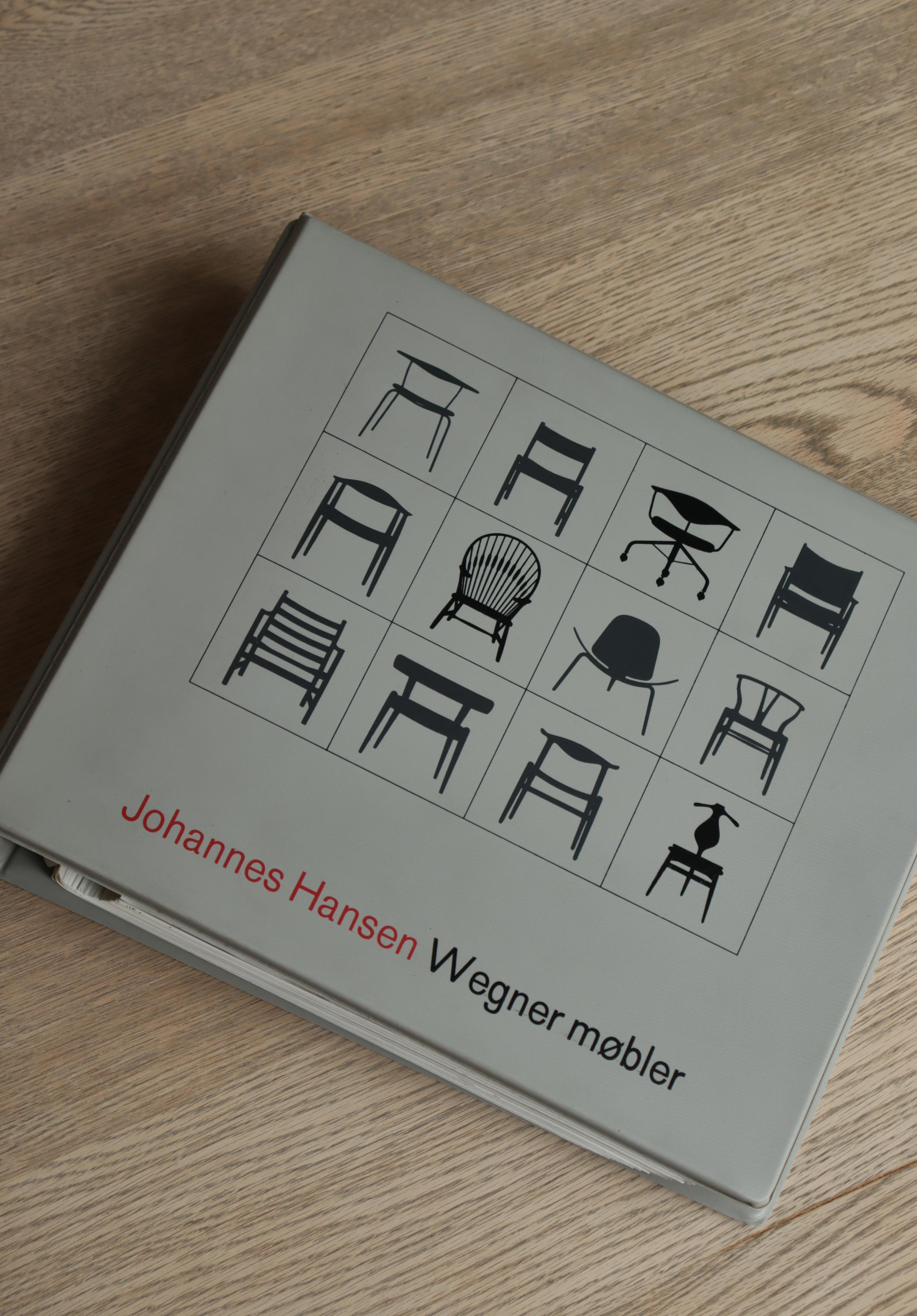 Scandinavo moderno Raro catalogo/libro dei produttori di Johannes Hansen & Hans J. Wegner, anni '60 in vendita