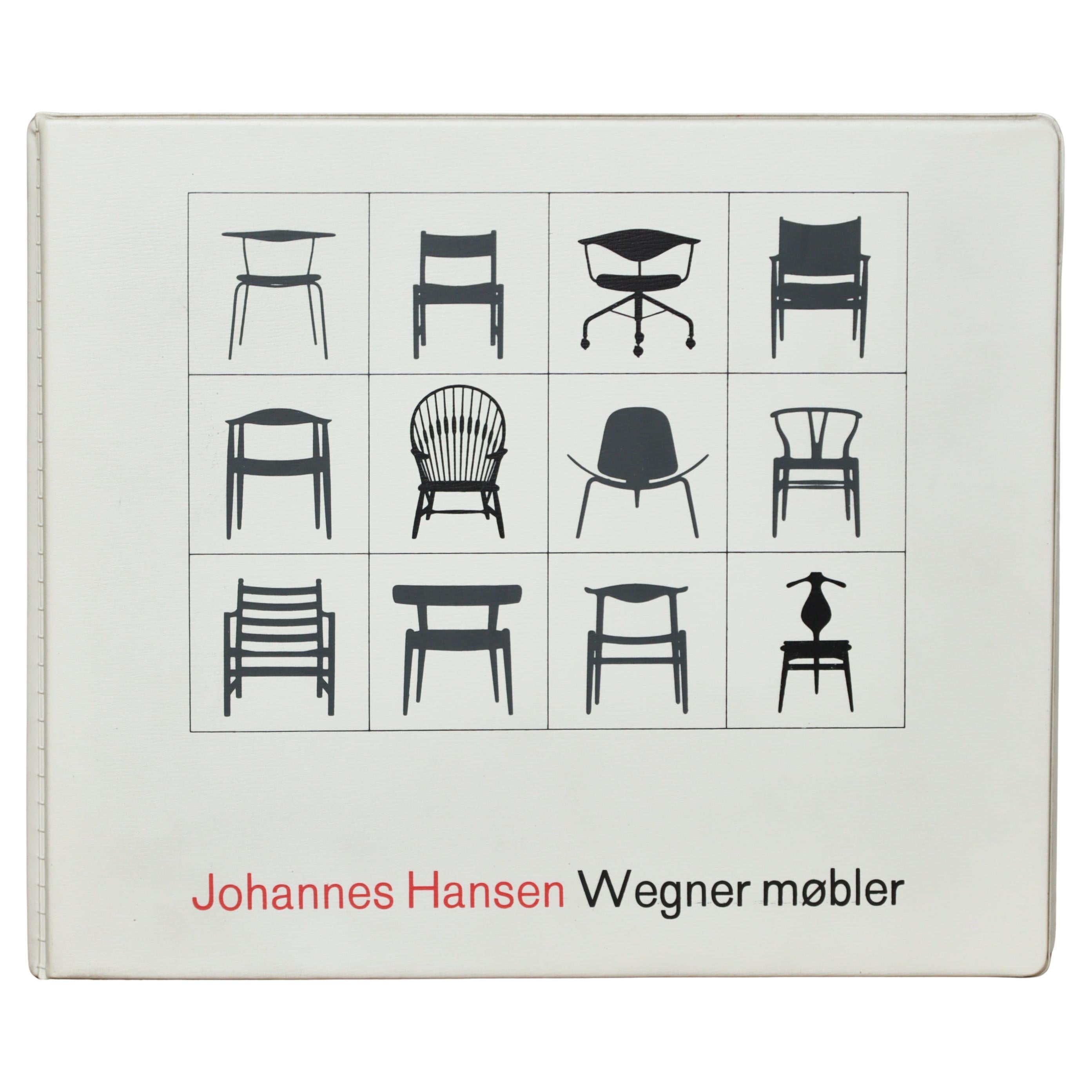 Raro catalogo/libro dei produttori di Johannes Hansen & Hans J. Wegner, anni '60 in vendita