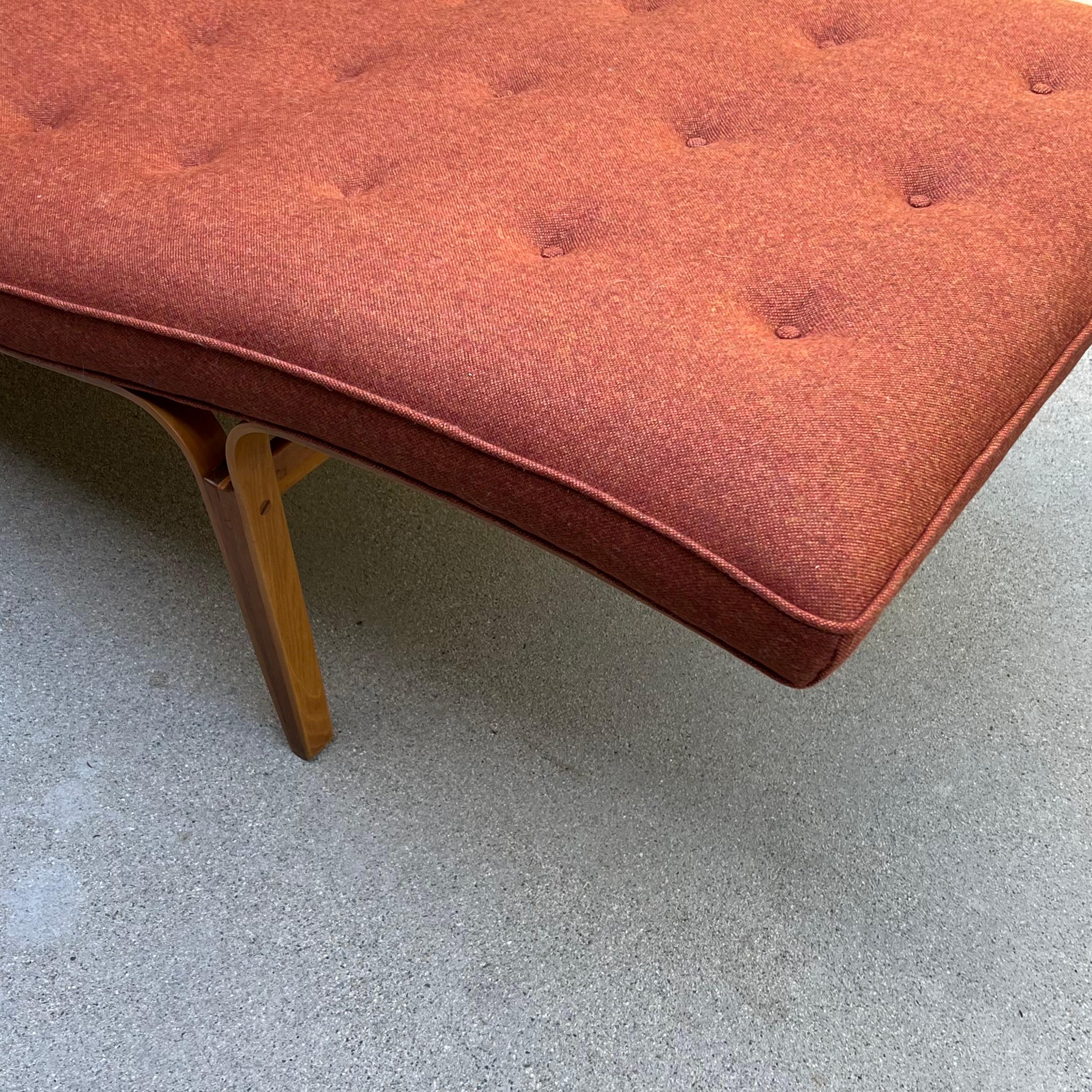 Rare John Kapel Chaise Lounge Chair c1950s California 7