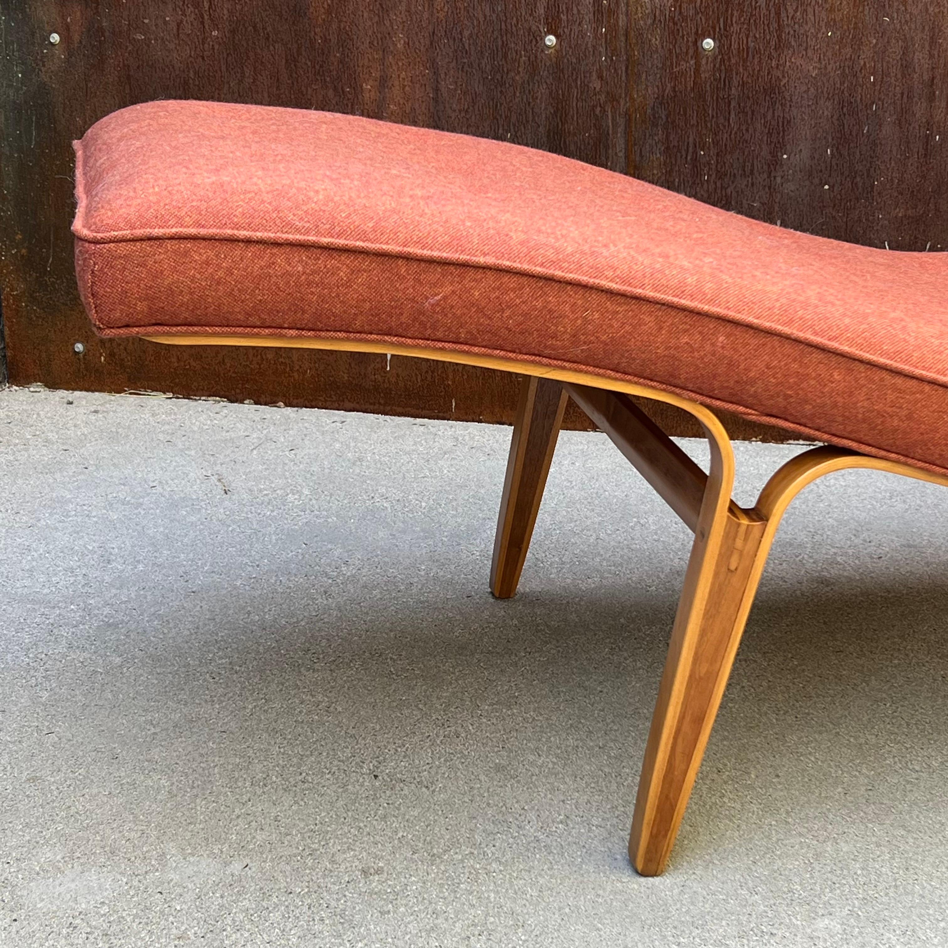 Rare John Kapel Chaise Lounge Chair c1950s California 8