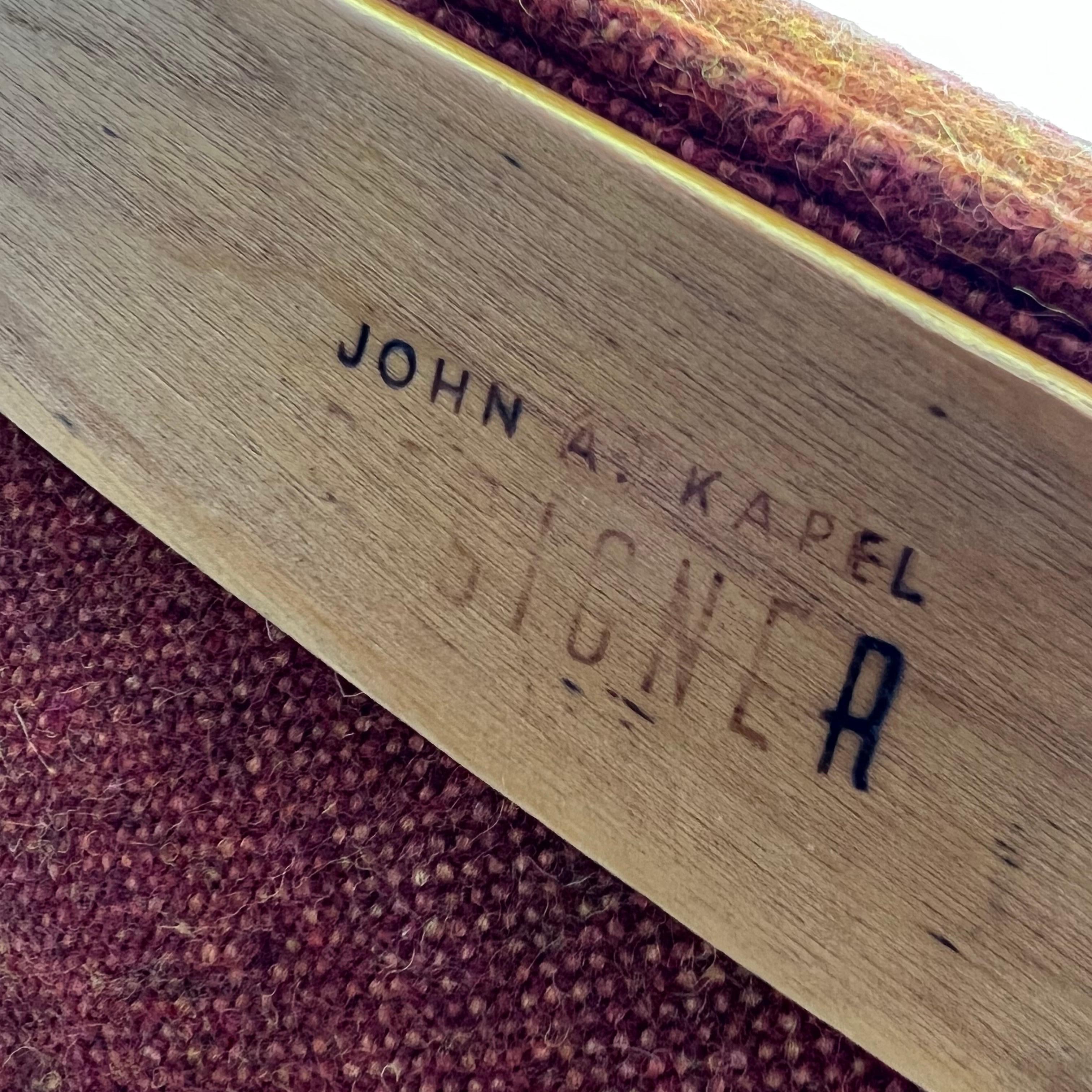 Mid-20th Century Rare John Kapel Chaise Lounge Chair c1950s California