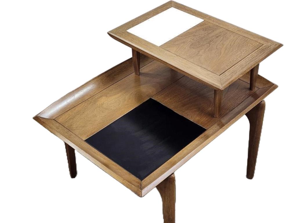 American John Keal for Brown Saltman Coffee Table and Step Table Set - (3 piece set)