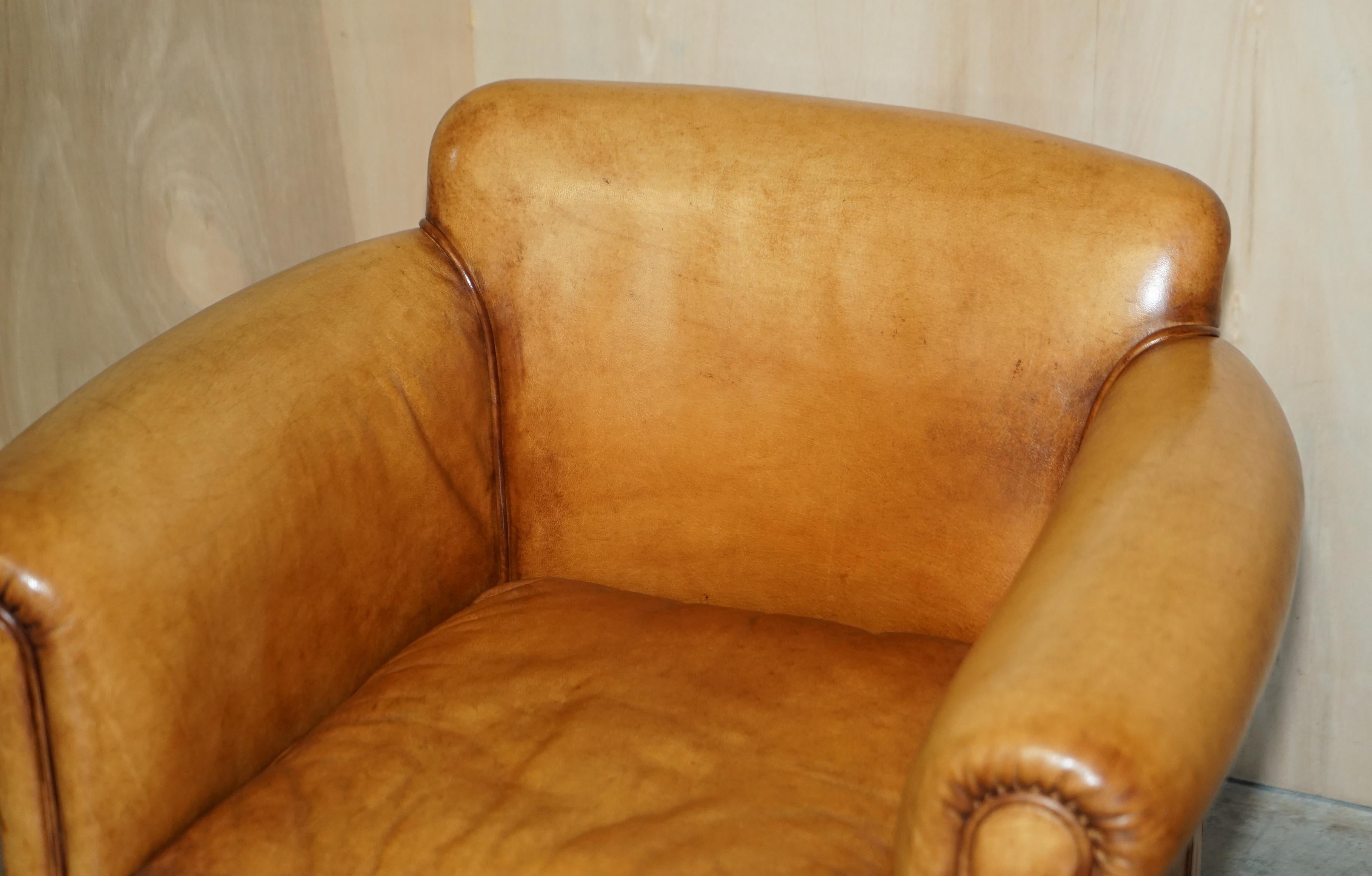 camford leather armchair
