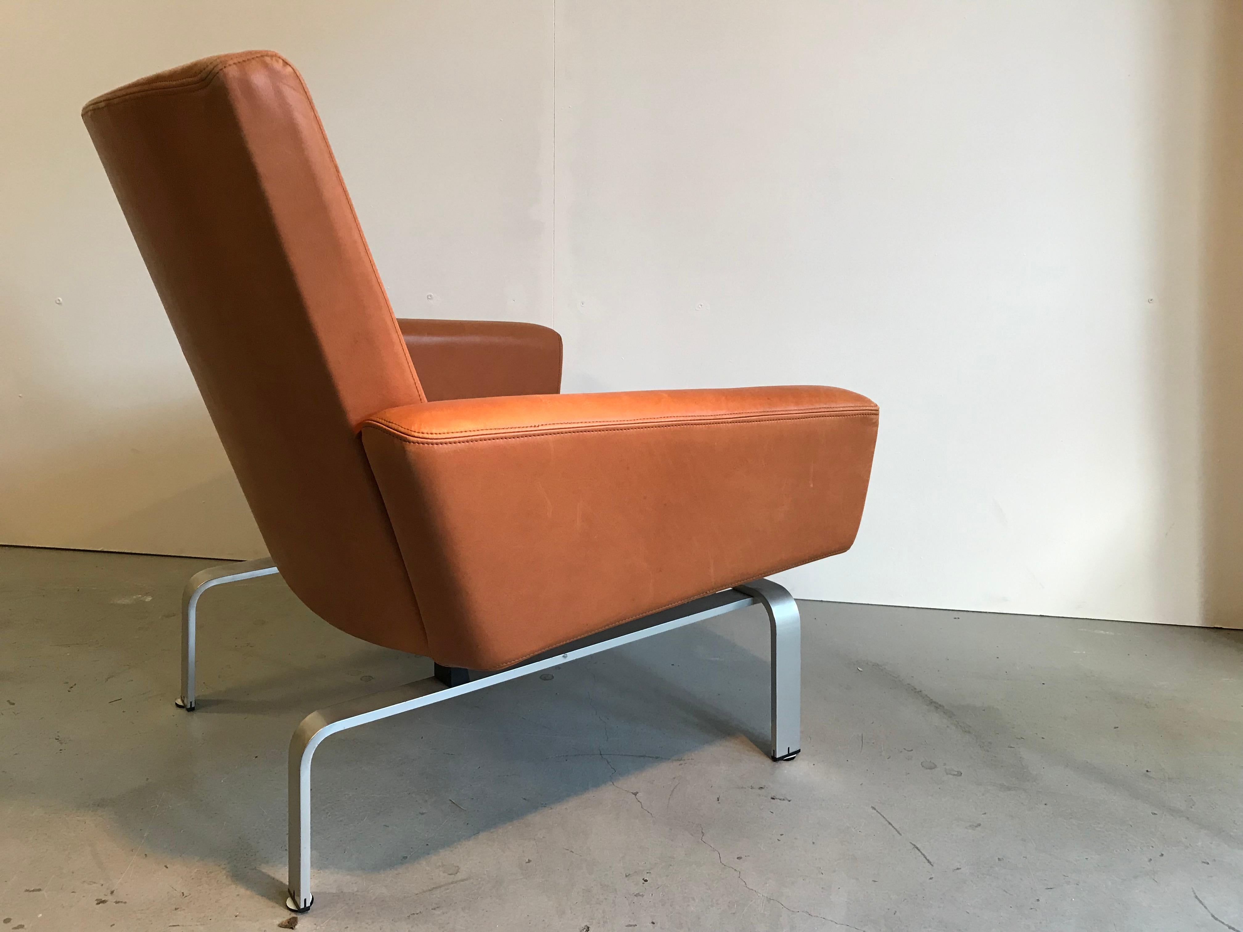 Mid-Century Modern Rare Jorgen Hoj Lounge Chair Vitsoe Design For Sale