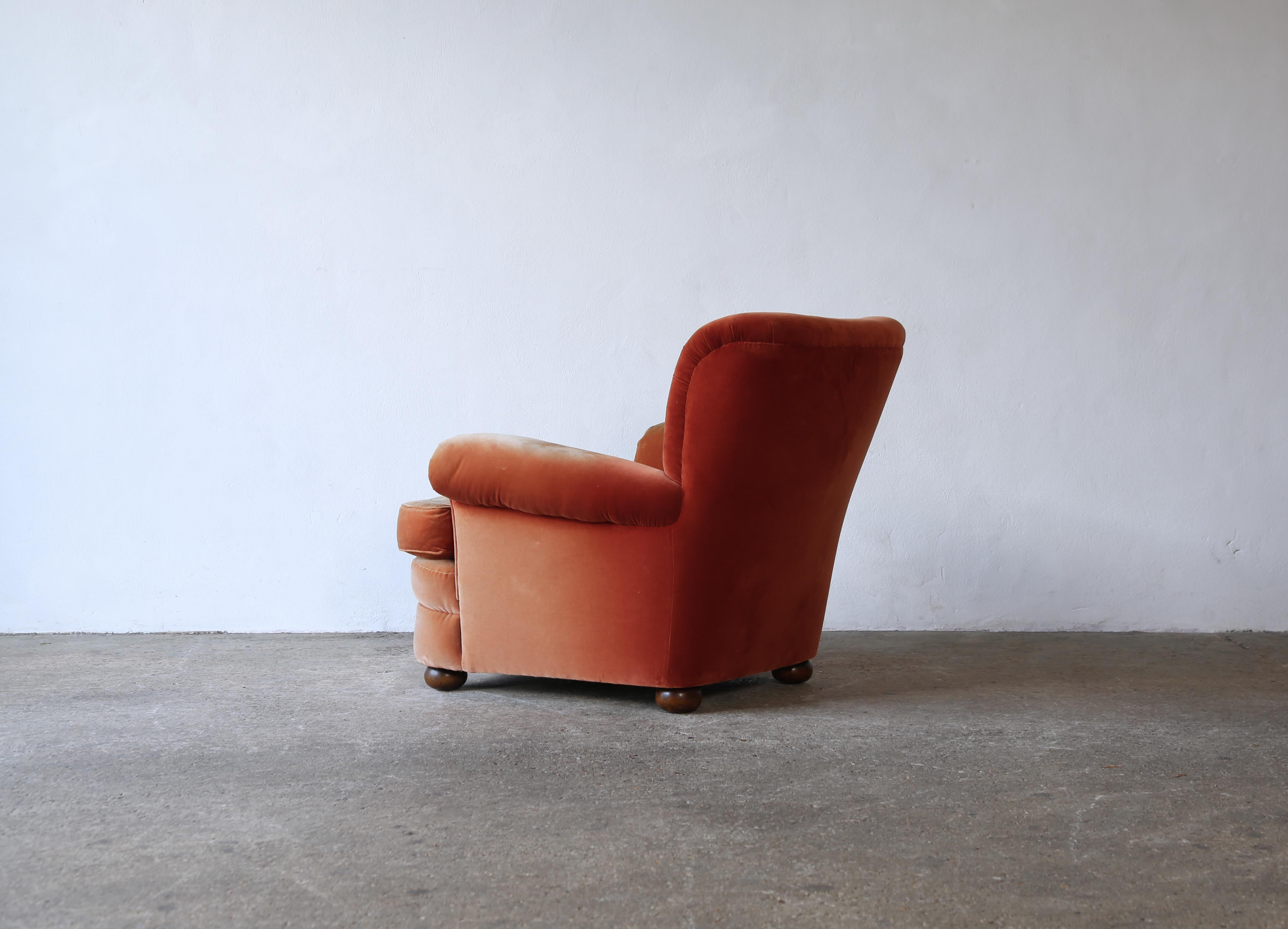 Swedish Rare Josef Frank Lounge Chair 336, Sweden, 1950s, For Reupholstery