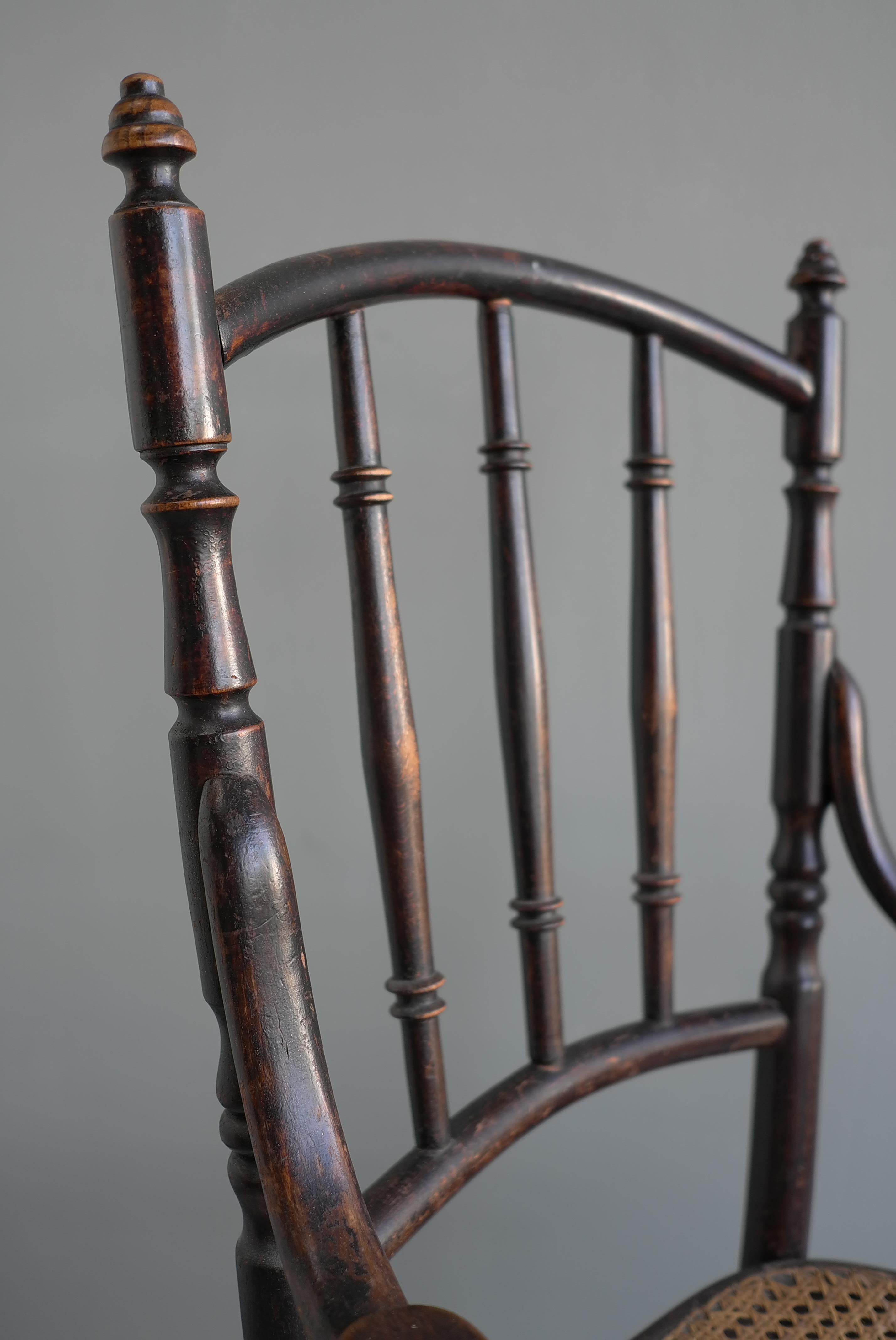 Rare Josef Hoffmann Chair for Mundus Vienna Austria 1907-1914 For Sale 3