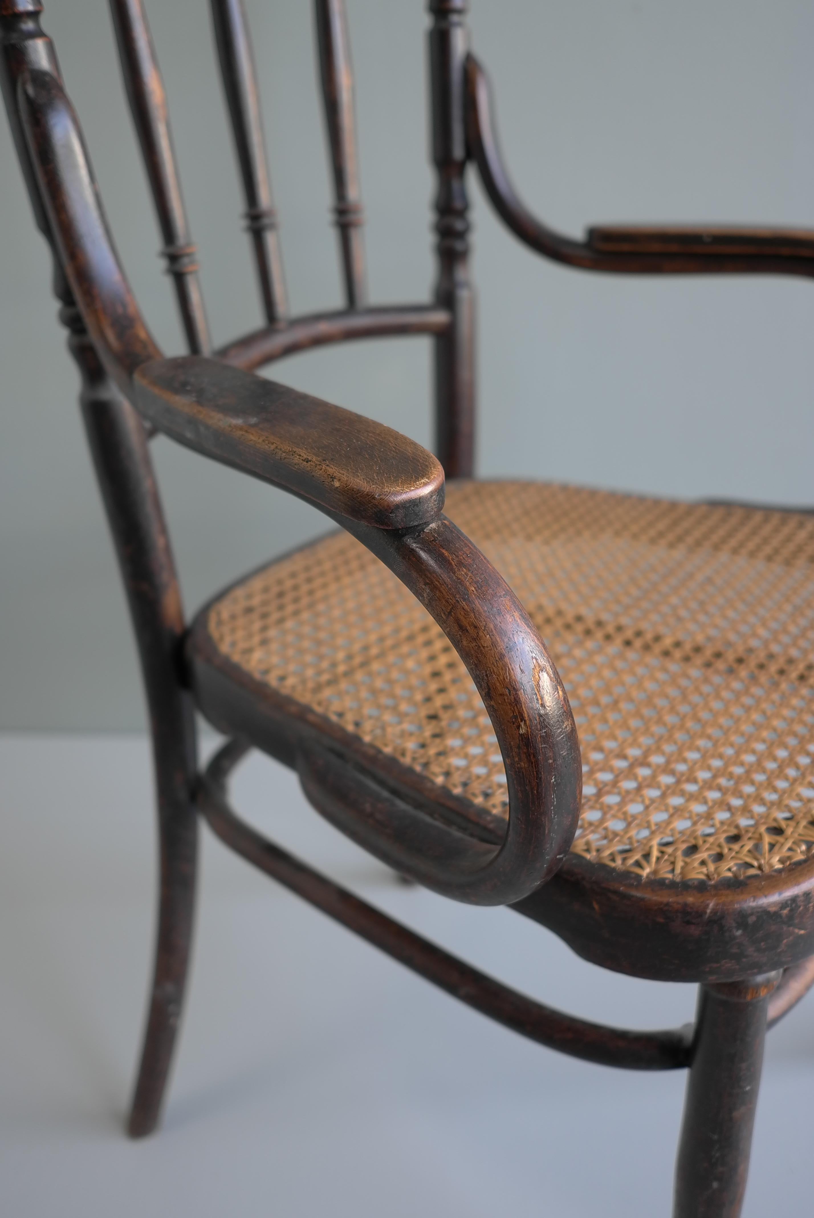 Rare Josef Hoffmann Chair for Mundus Vienna Austria 1907-1914 For Sale 8