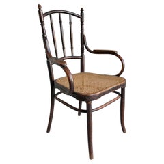 Antique Rare Josef Hoffmann Chair for Mundus Vienna Austria 1907-1914