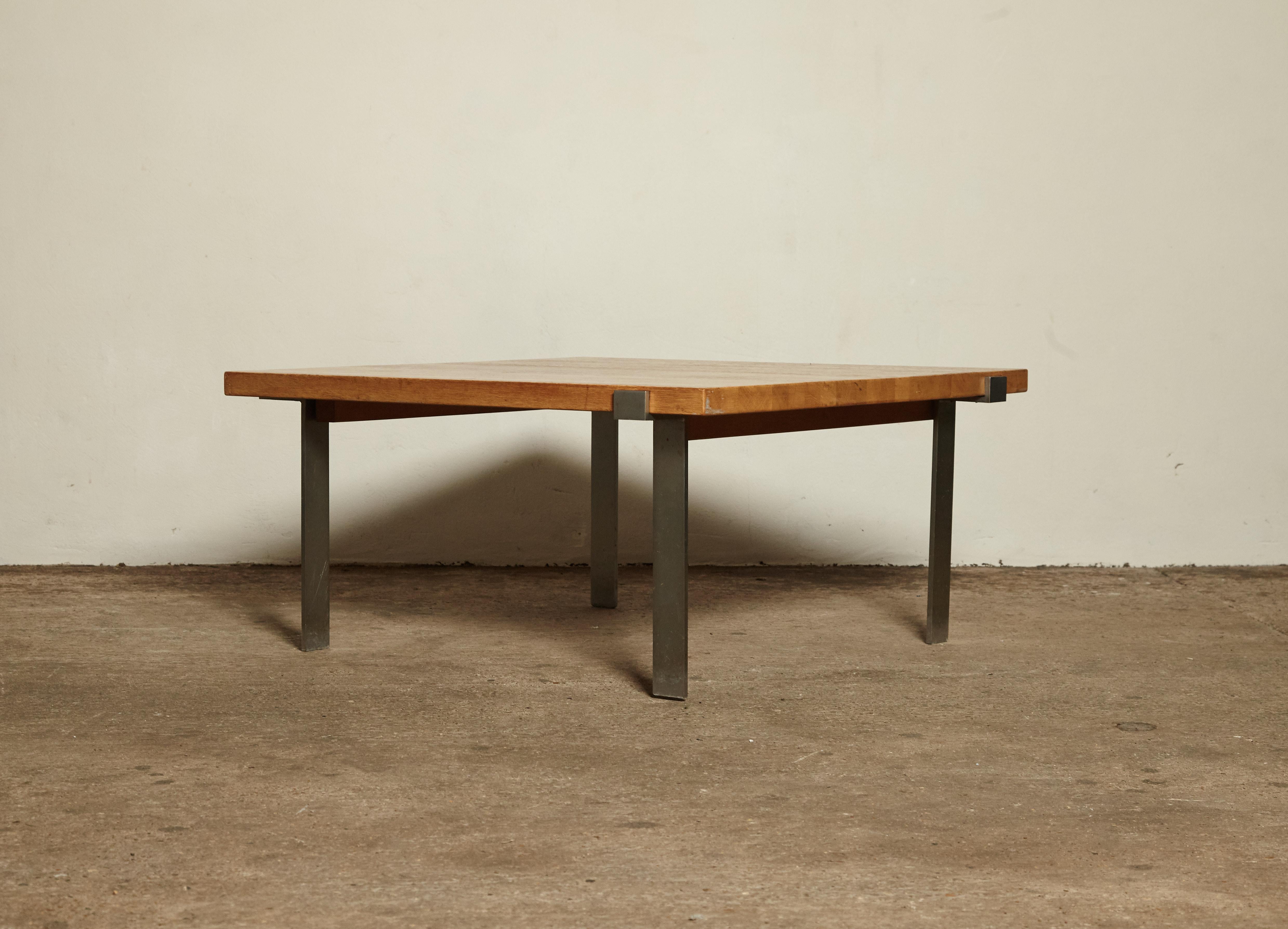 Rare Jørgen Høj Coffee Table, Denmark, 1960s In Good Condition For Sale In London, GB