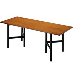 Rare Jørgen Magnussen for Peder Pedersen Custom-Made Dining Table in Pine