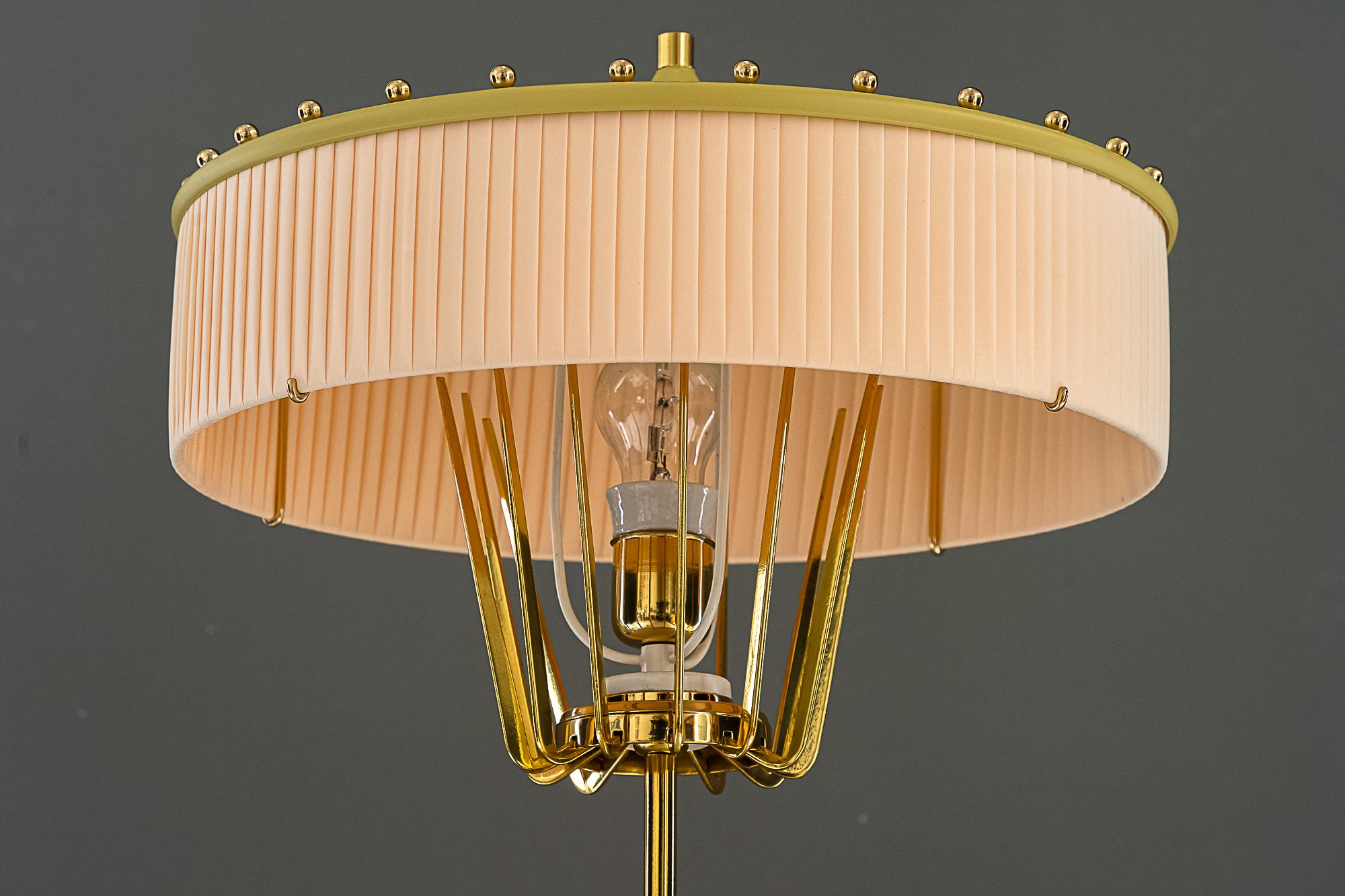 Austrian Rare J.T. Kalmar floor lamp vienna around 1950s For Sale