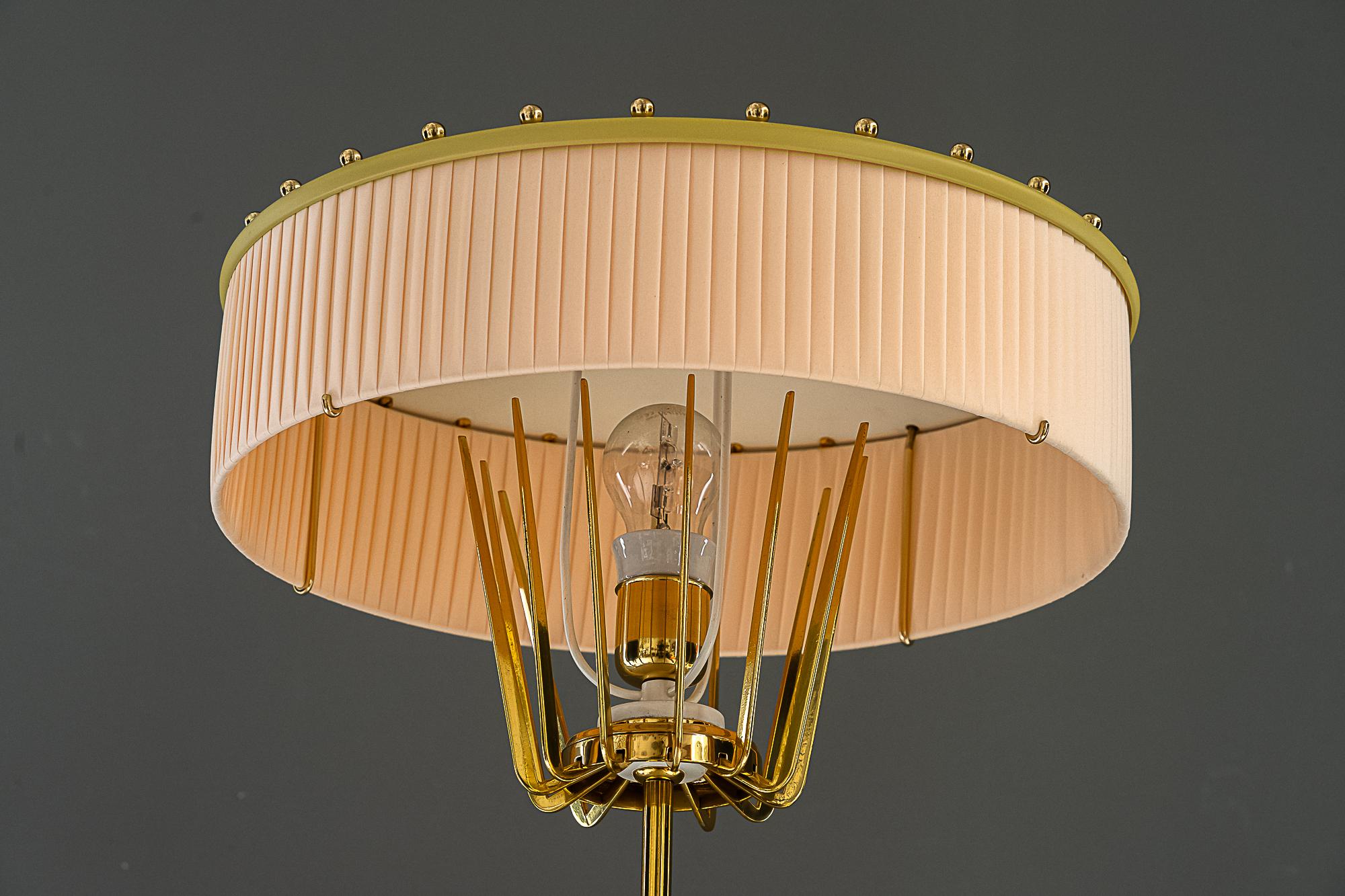 Rare J.T. Kalmar floor lamp vienna around 1950s In Good Condition For Sale In Wien, AT