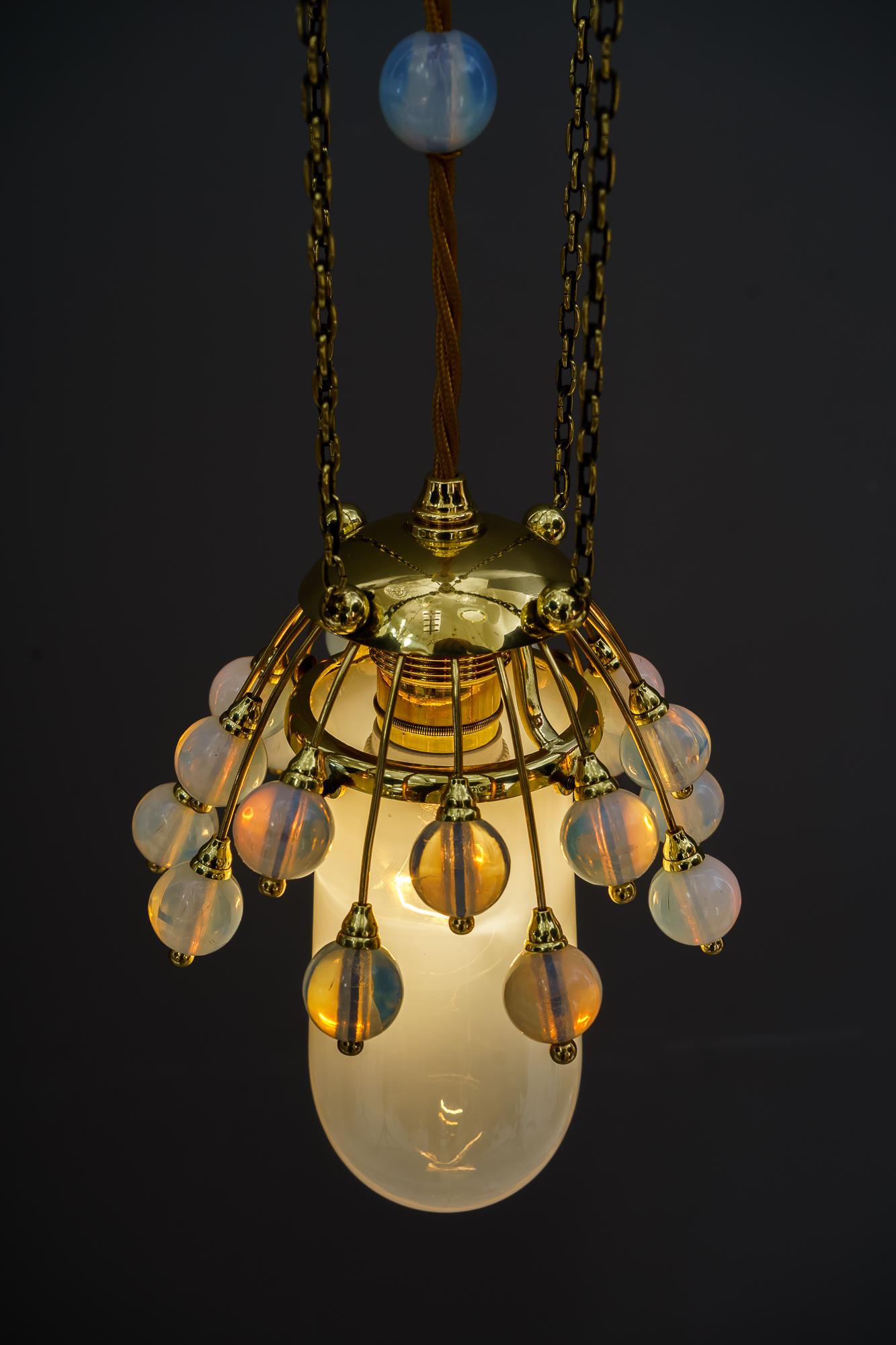 Rare Jugendstil Pendant, Vienna, 1910s 3