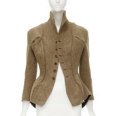 rare JUNYA WATANABE 1999 Runway Vintage tweed transformable jacket skirt set S