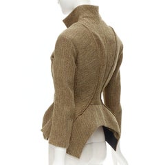 rare JUNYA WATANABE 1999 Runway Vintage tweed transformable jacket skirt set S