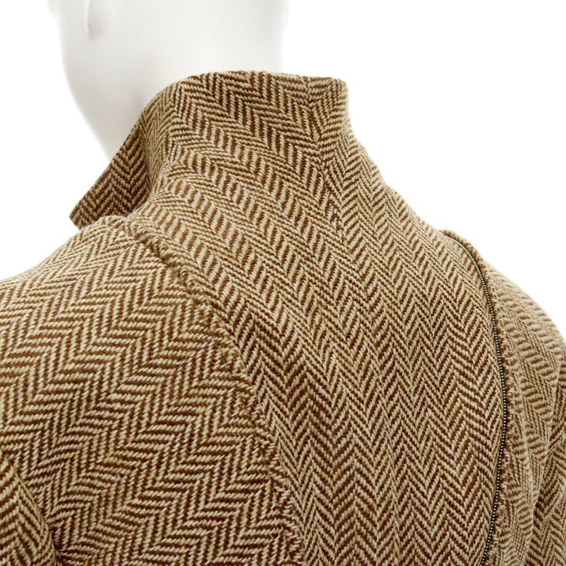 rare JUNYA WATANABE 1999 Runway Vintage tweed transformable jacket skirt set S 5