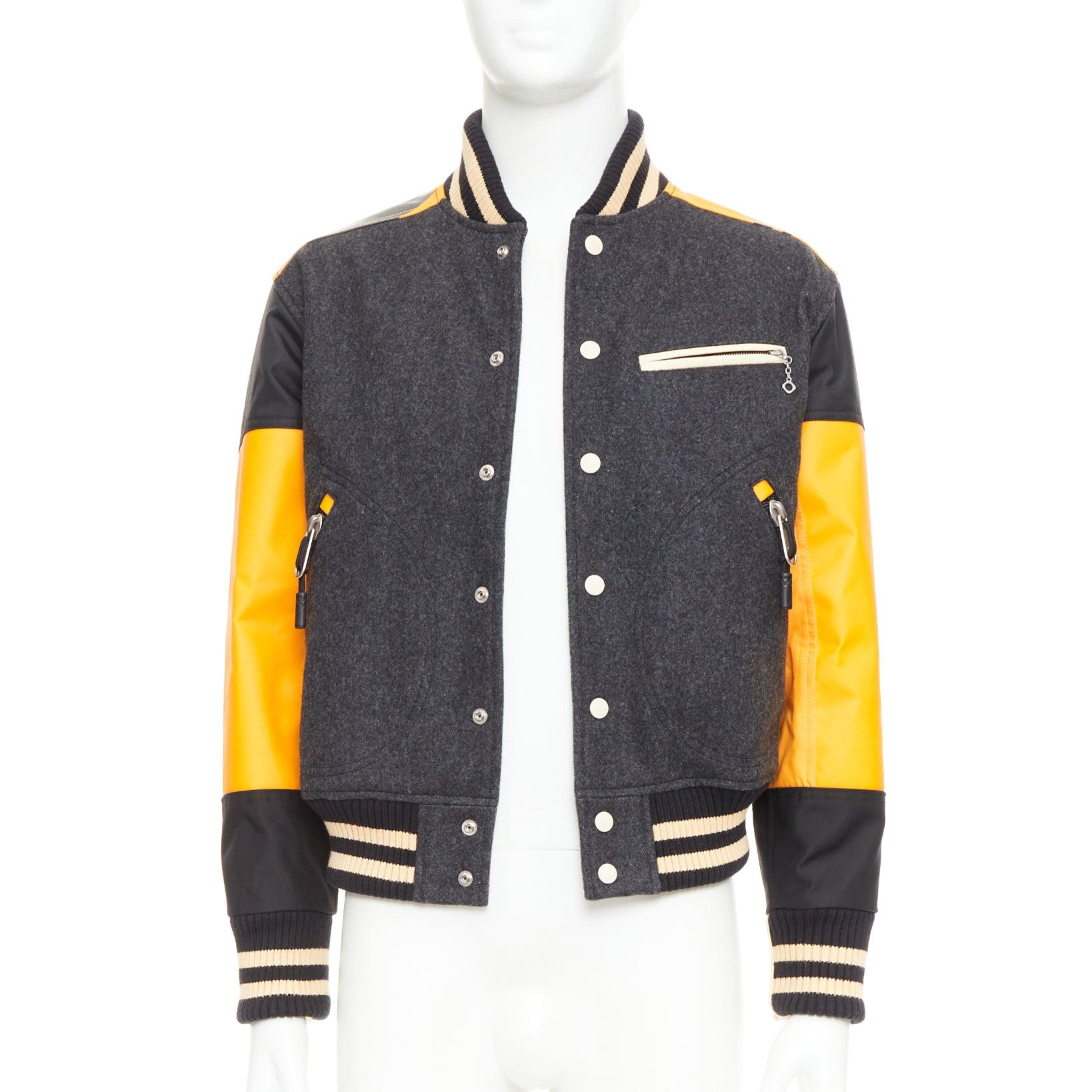 rare JUNYA WATANABE The North Face 2017 yellow duffel deconstructed bomber XS