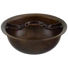 Rare Just Andersen Art Deco Bronze Bowl