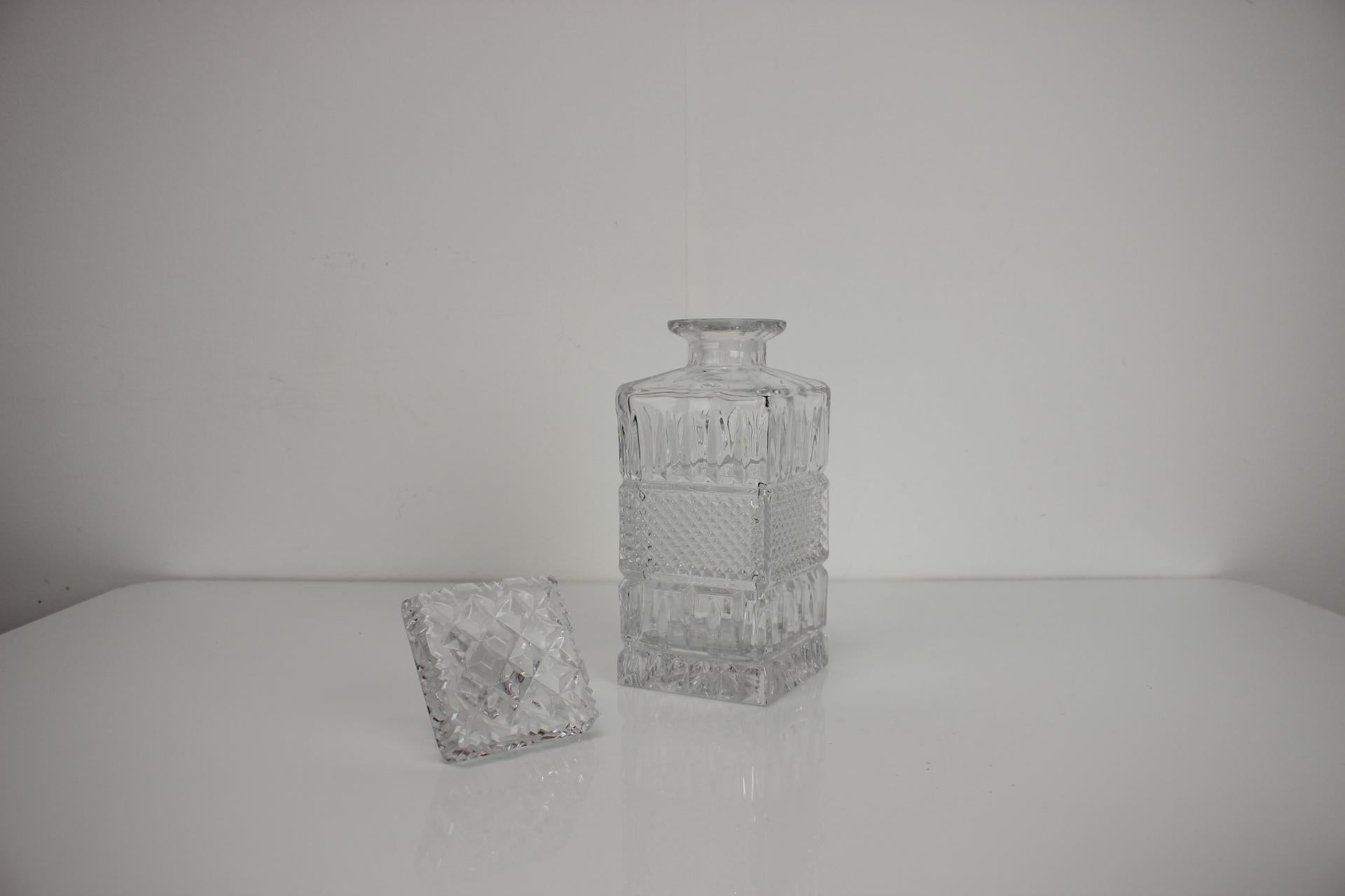 Seltene „Karafa“-Flasche, Tschechoslowakei, 1970er Jahre im Angebot 1