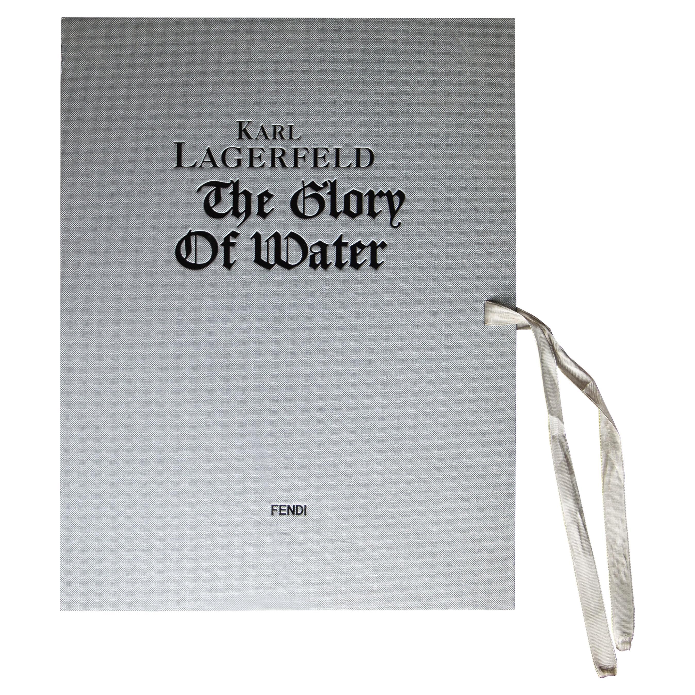 Rare tirage Daguerreotype de Karl Lagerfeld en édition limitée, signé et numéroté en vente