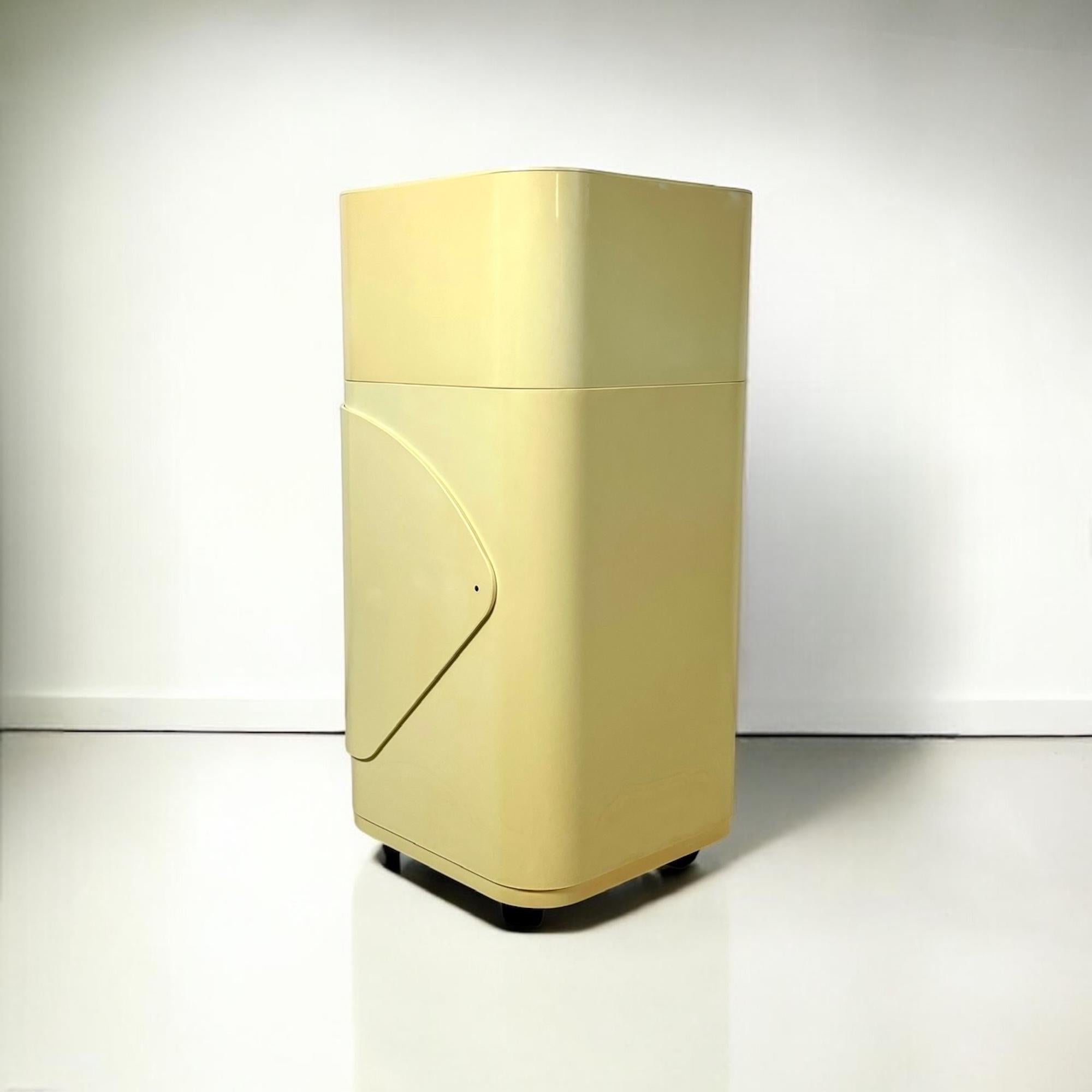 Rare Kartell Componibili Modules Laundry Bin and Storage Box Anna Castelli 1960s 2