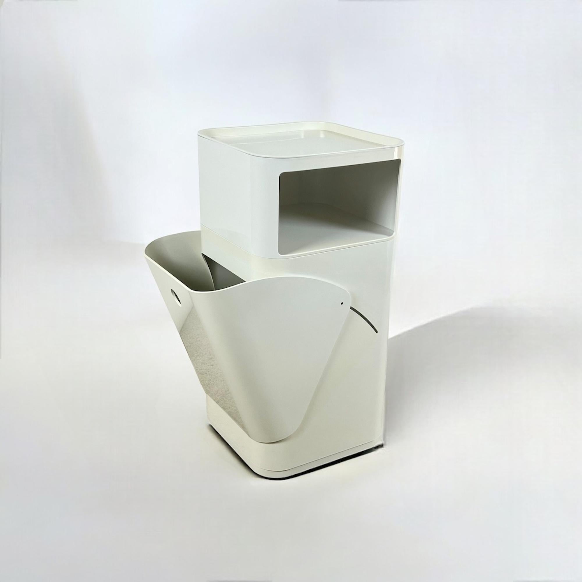 Rare Kartell Componibili Modules Storage and Laundry Bin Anna Castelli 1960s 1