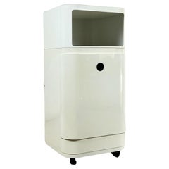 Seltene Kartell Componibili Module Aufbewahrungs- und Wäschebehälter Anna Castelli 1960er Jahre