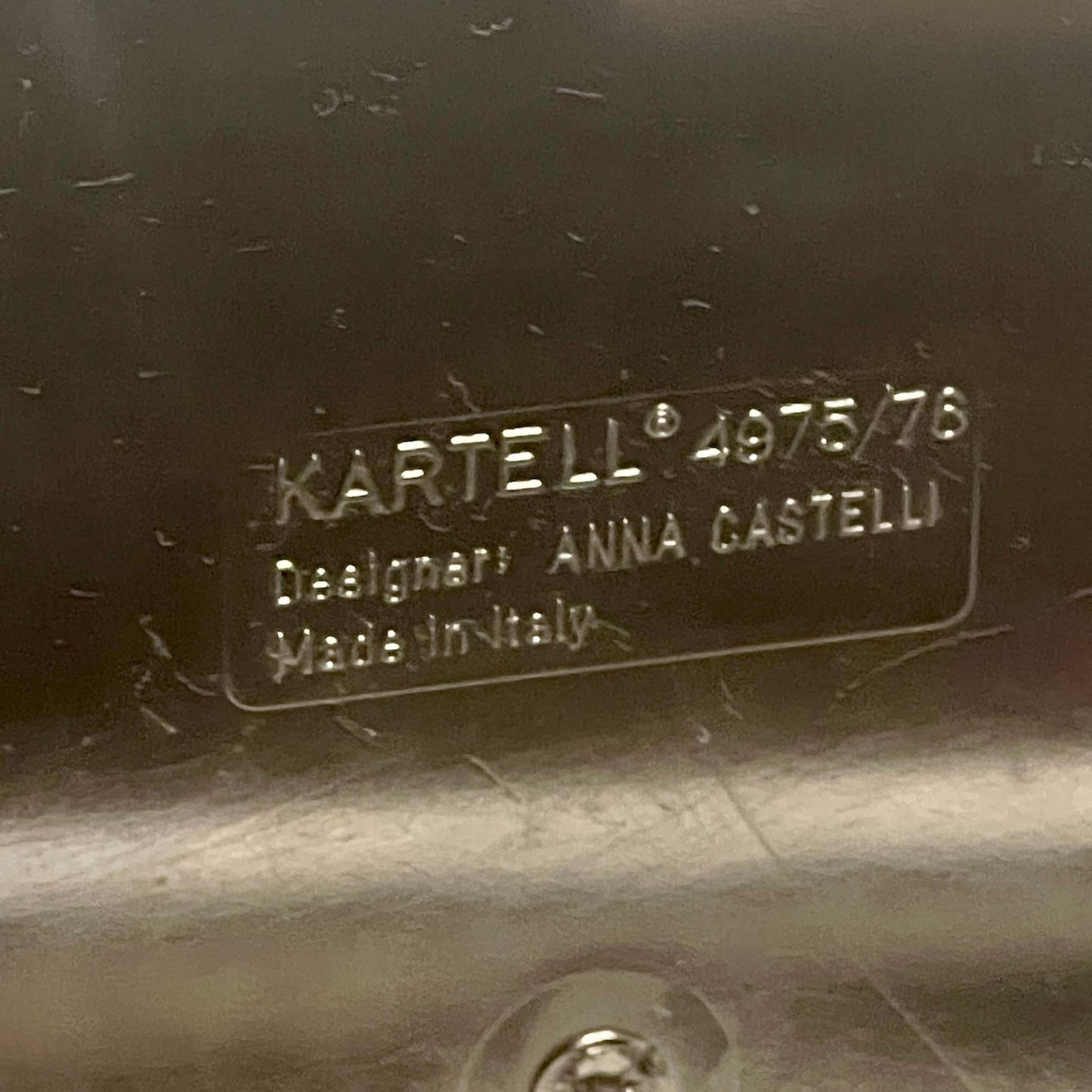 Rare Kartell 'Componibili' Units by Anna Castelli - Iconic 60s Space Age design 3