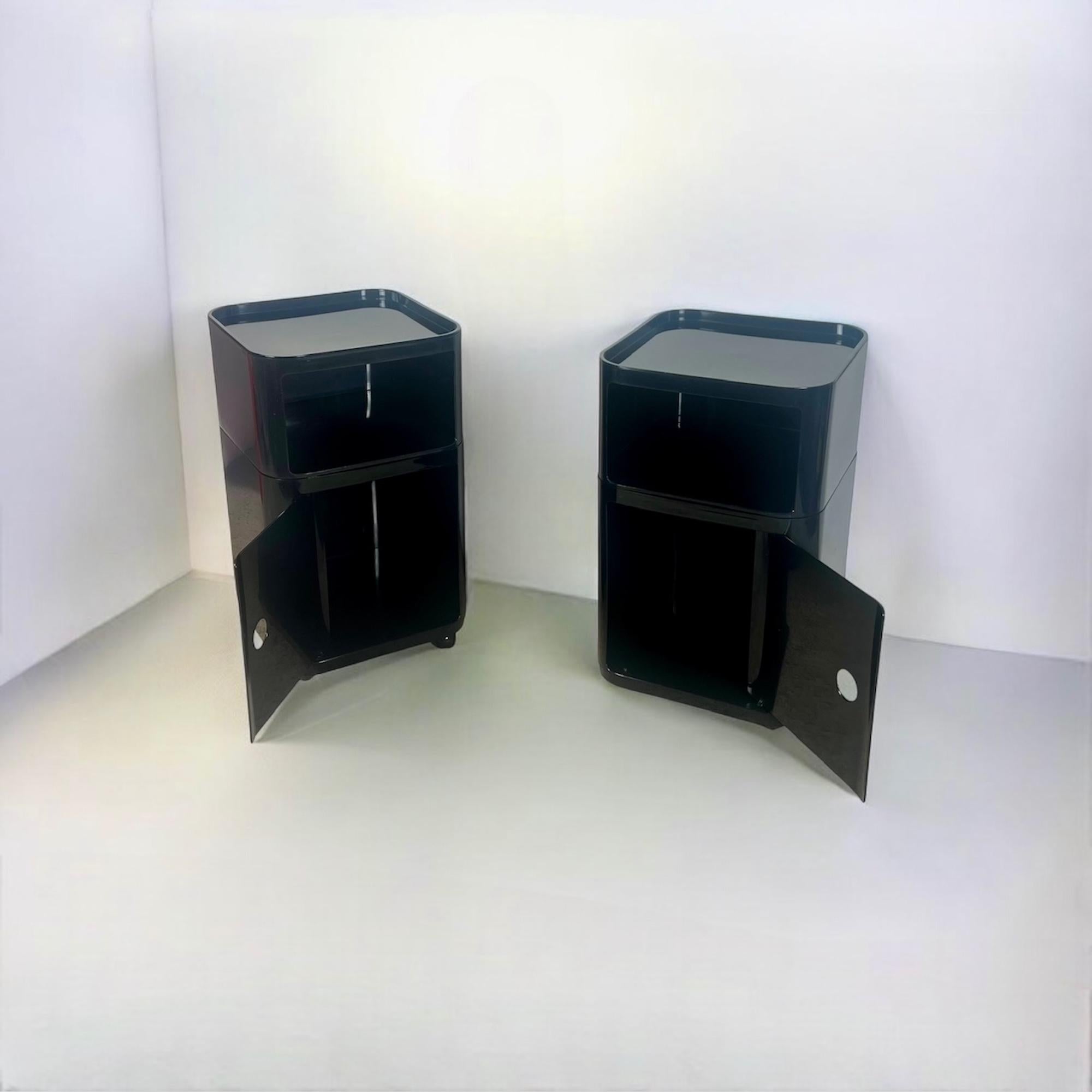 Rare Kartell 'Componibili' Units by Anna Castelli - Iconic 60s Space Age design 4