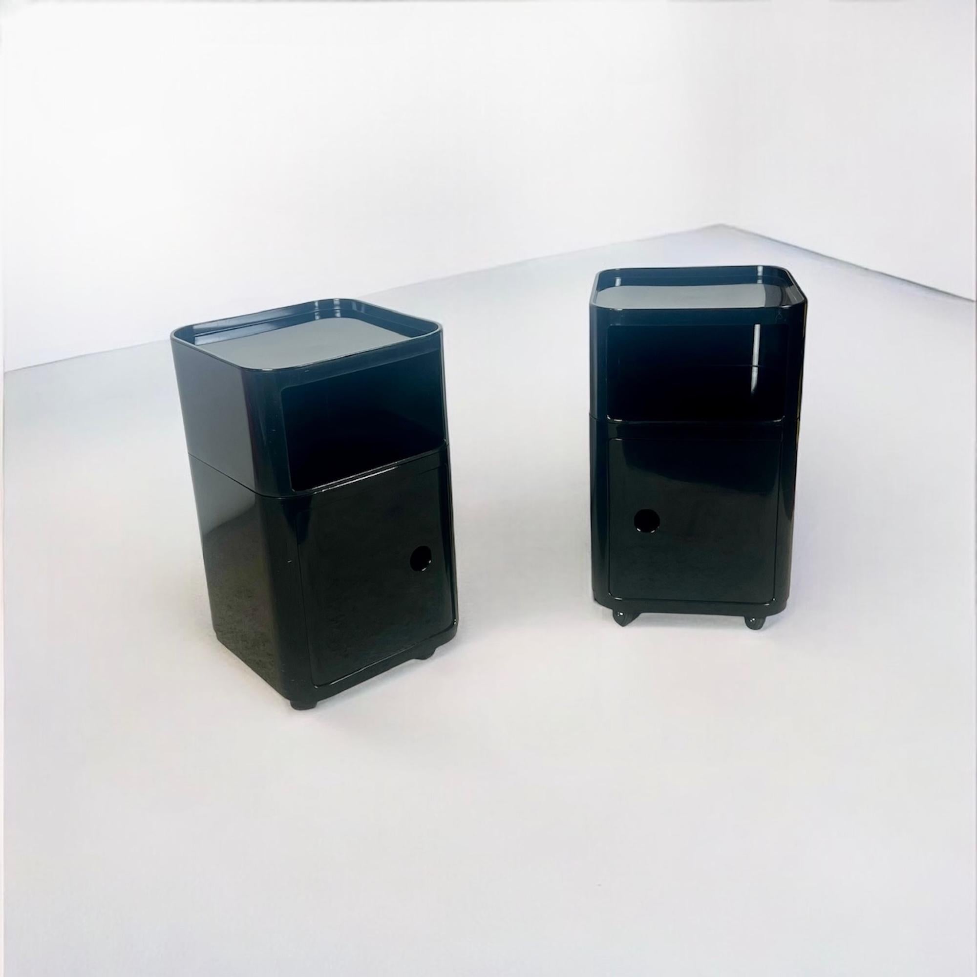 Mid-Century Modern Rare Kartell 'Componibili' Units by Anna Castelli - Iconic 60s Space Age design