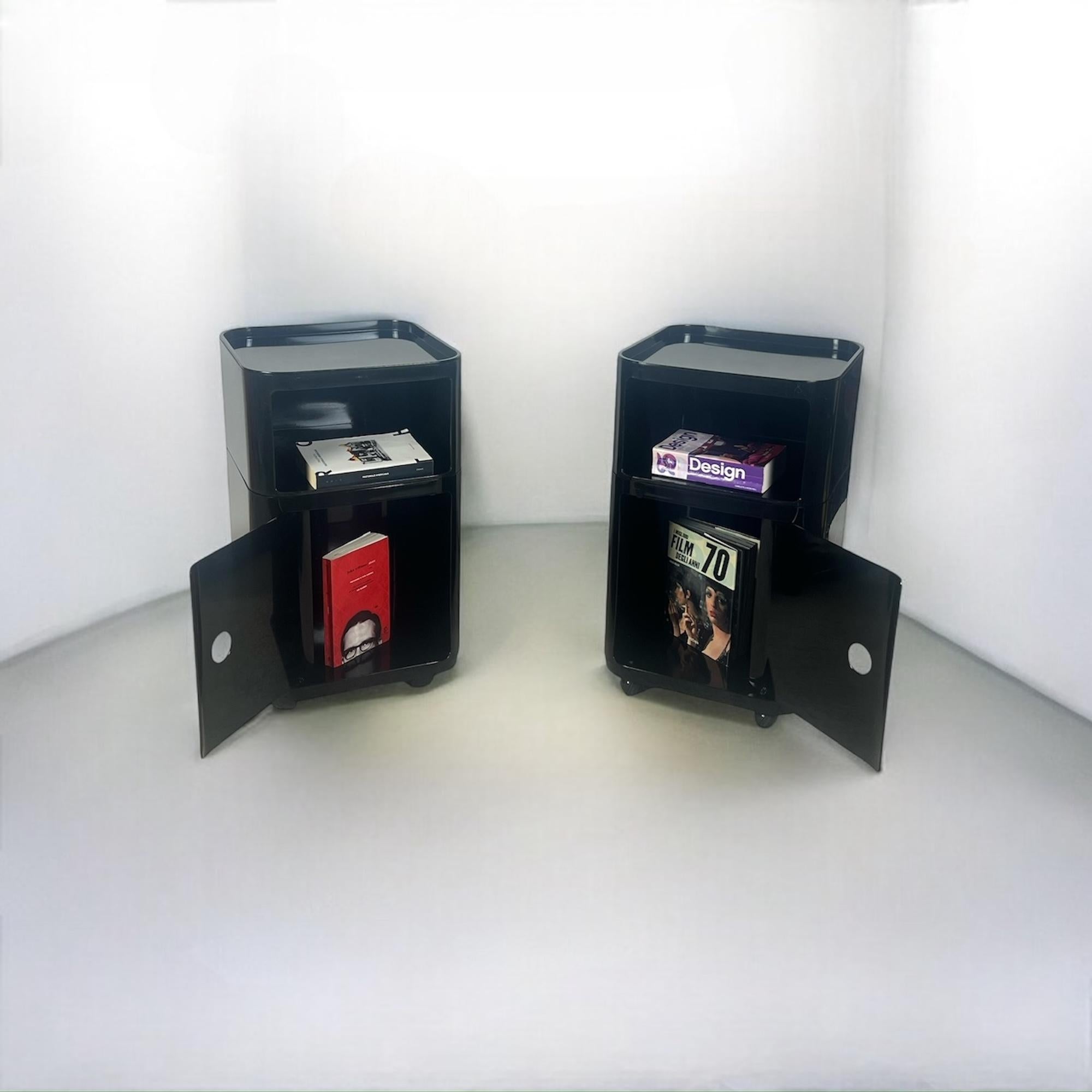 Italian Rare Kartell 'Componibili' Units by Anna Castelli - Iconic 60s Space Age design