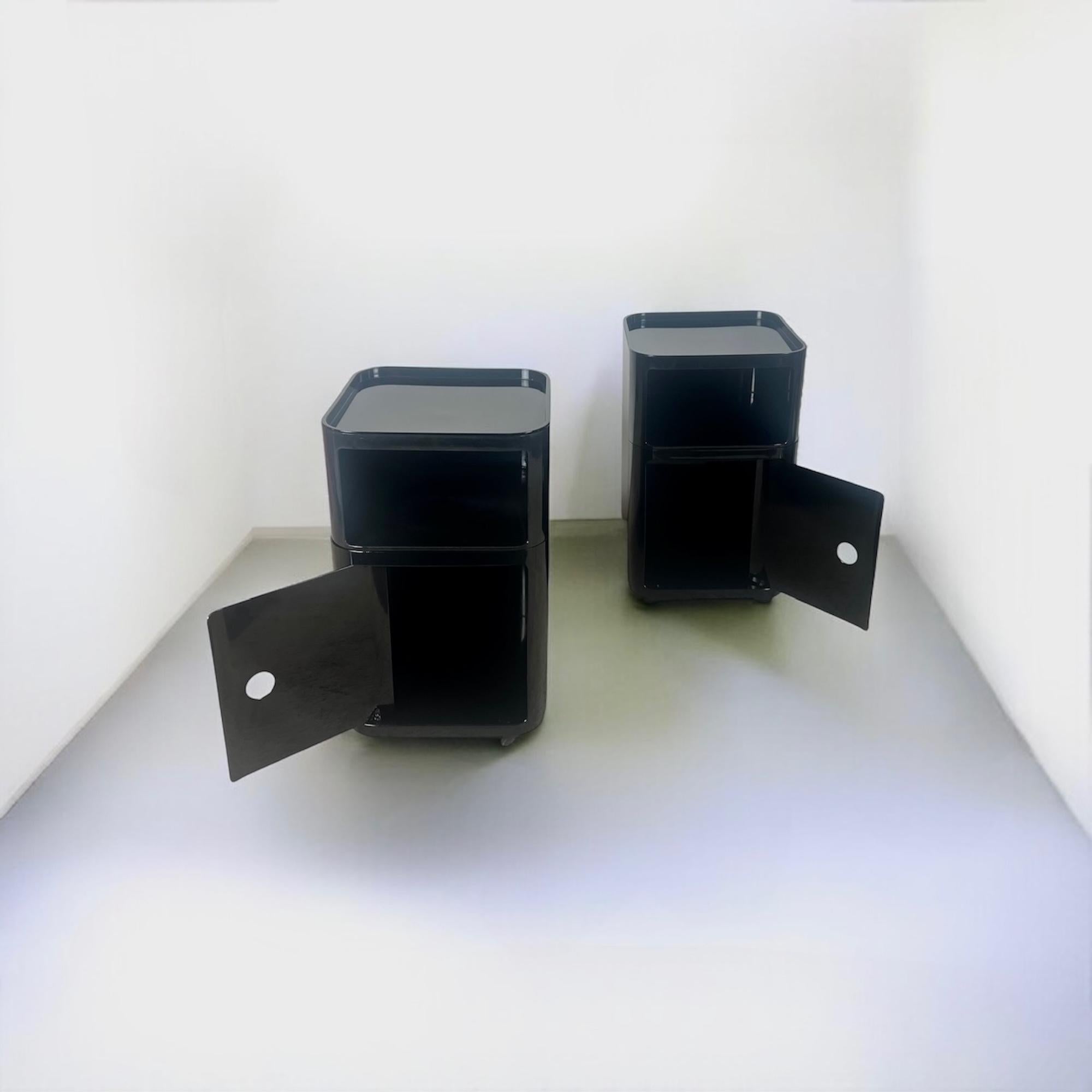 Rare Kartell 'Componibili' Units by Anna Castelli - Iconic 60s Space Age design 1