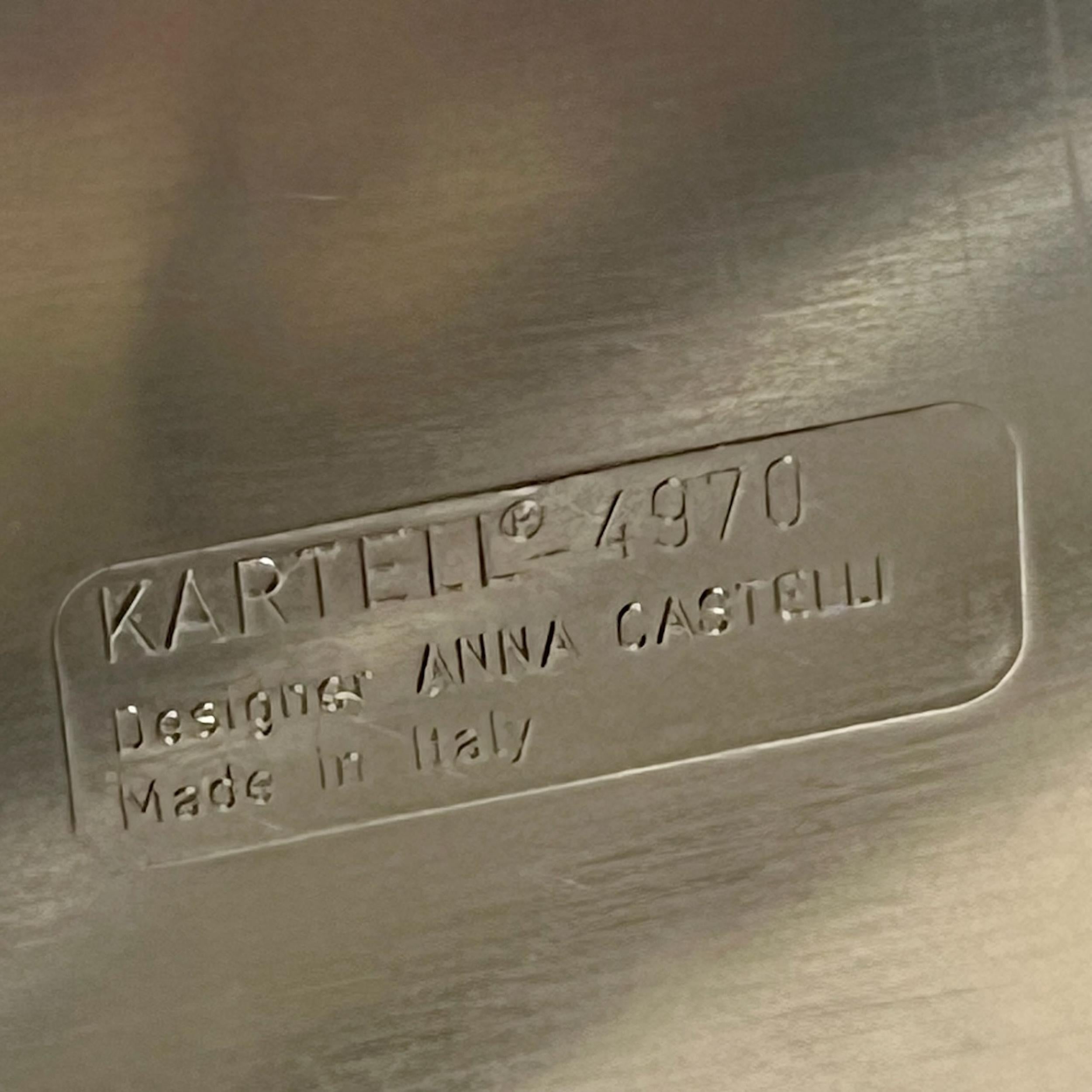 Rare Kartell 'Componibili' Units by Anna Castelli - Iconic 60s Space Age design 2