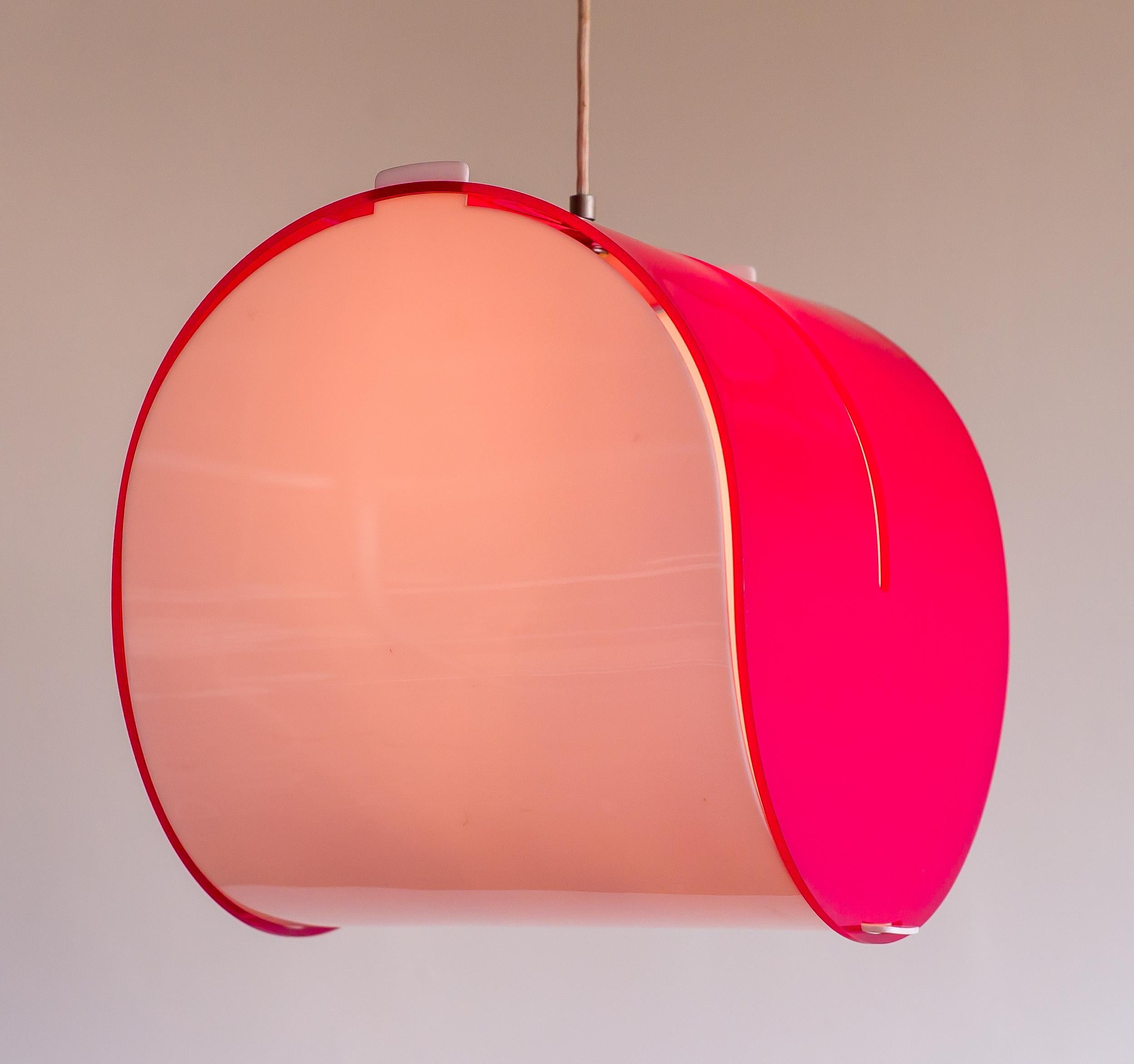 Mid-Century moderno Rara lampada a sospensione Kartell Modello 4065 in vendita