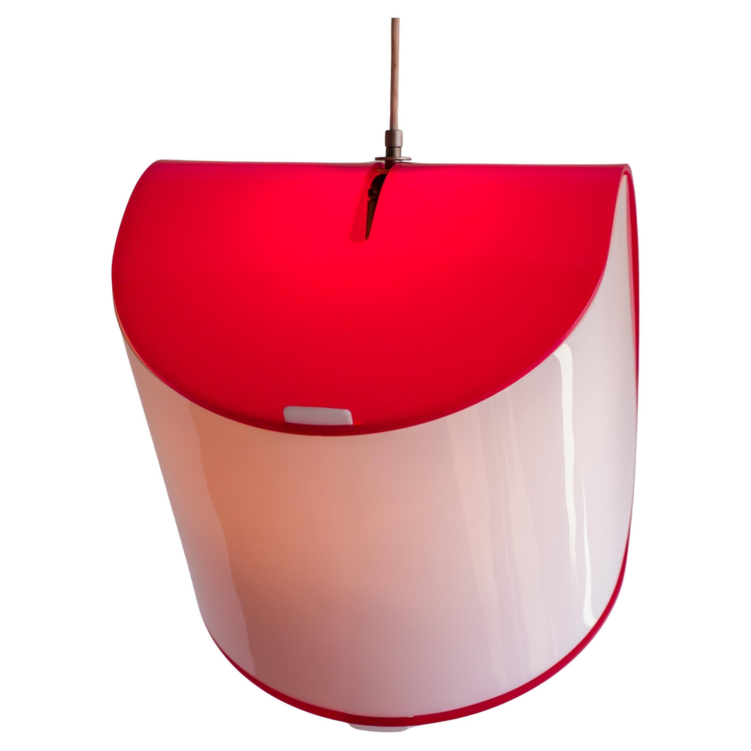 Rare lampe suspendue Kartell modèle 4065