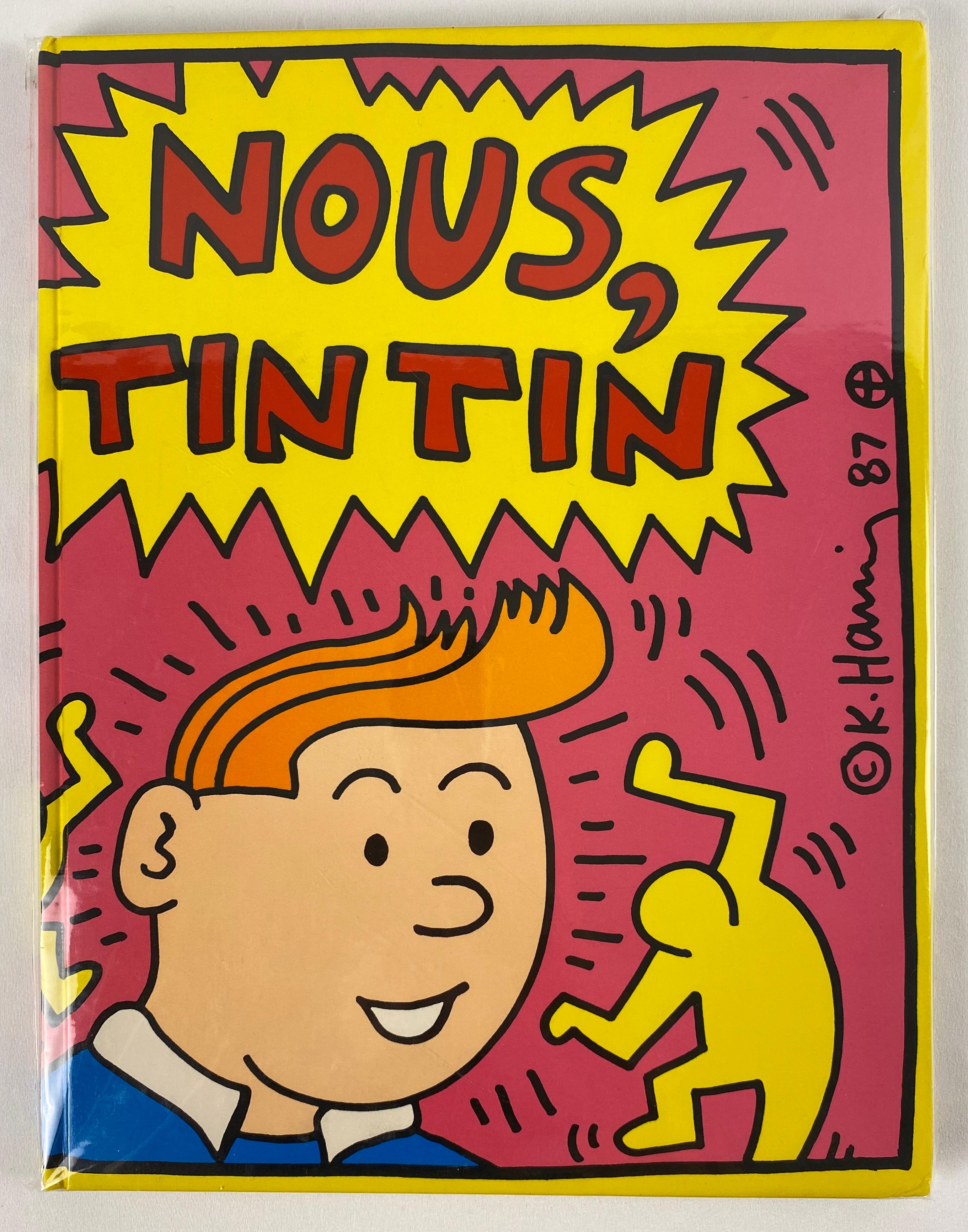 Seltene Keith Haring Cover Art Nous Zinn-Buch, Sonderausgabe 1
